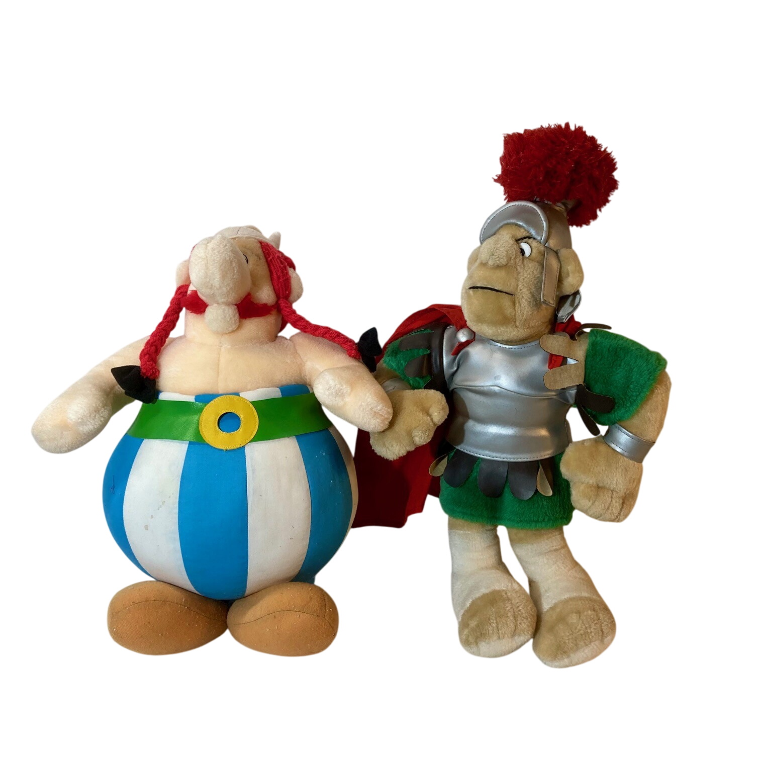 Acheter Peluche Obélix + Légionnaire Très bon état - 15,00 € Peluche Obélix + Légionnaire Très bon état - reconditionné disponible sur Label Emmaüs
