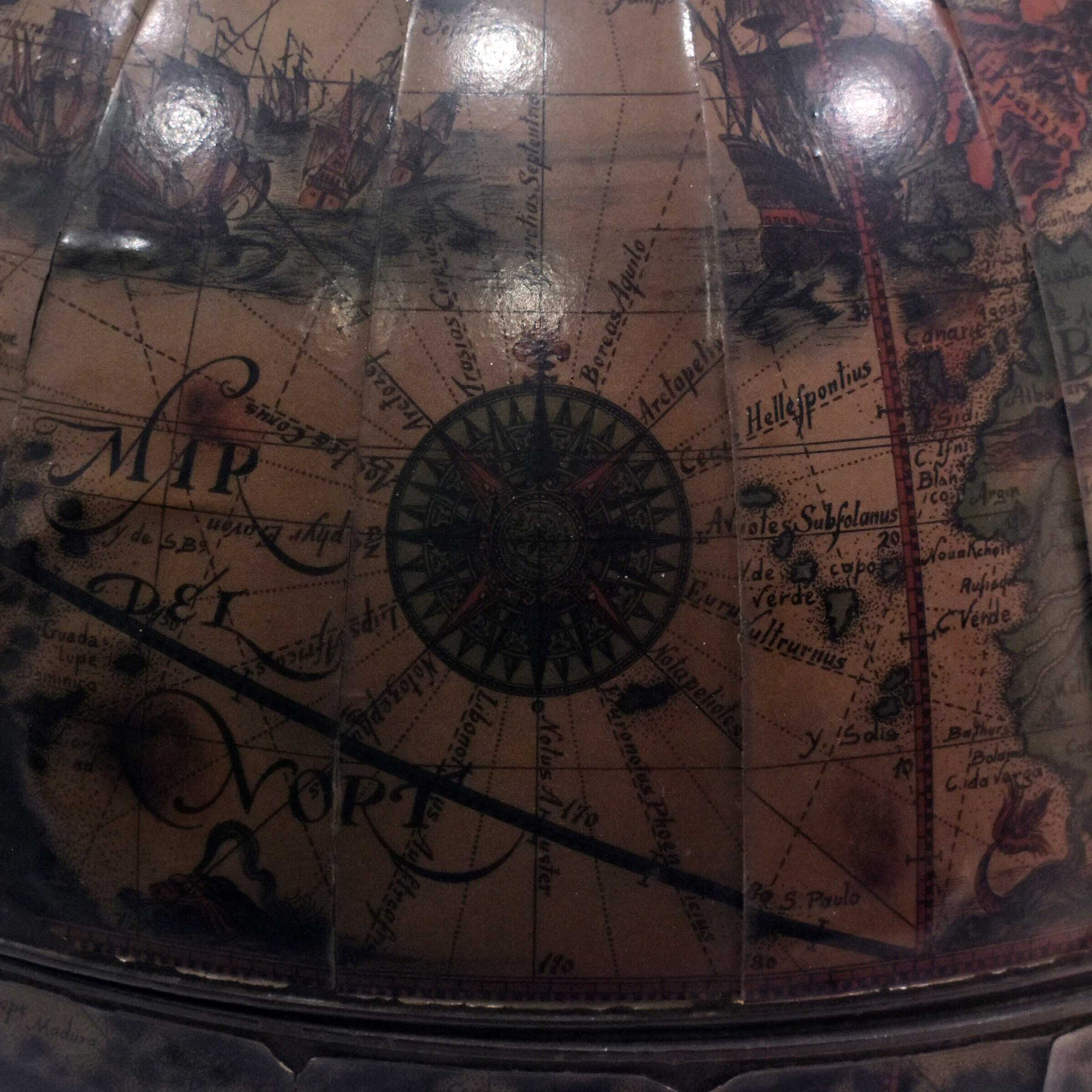 Bar de Table Globe Terrestre - Esprit Mercurio d'Oro - Luciano Cordeddy - Photo 3