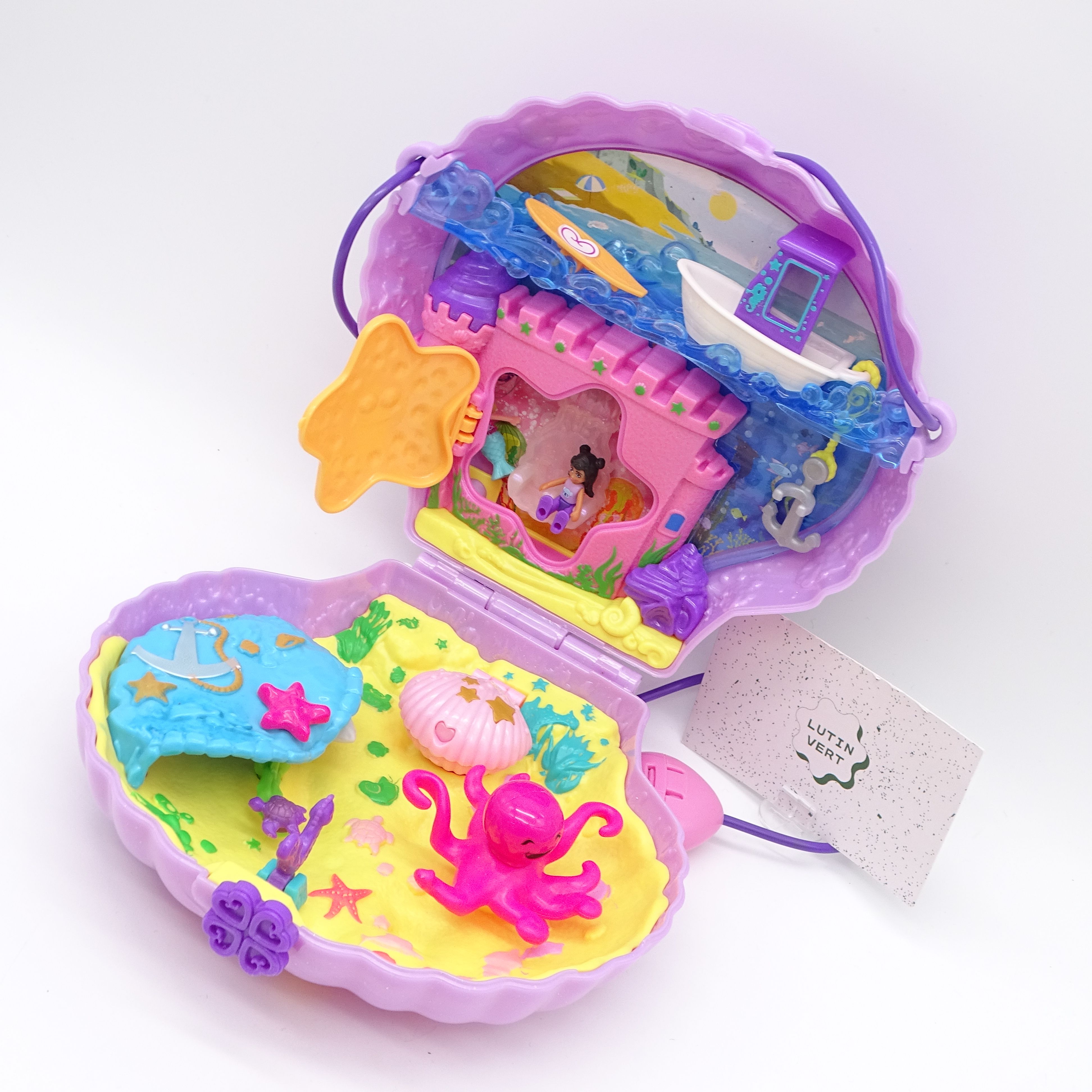 Voir photo 3 de Polly Pocket coquillage enchanté d'occasion MATTEL - Dès 4 ans | Ref 14205 Polly Pocket coquillage enchanté d'occasion MATTEL - Dès 4 ans | Ref 14205 Très bon état - Vue 3 -