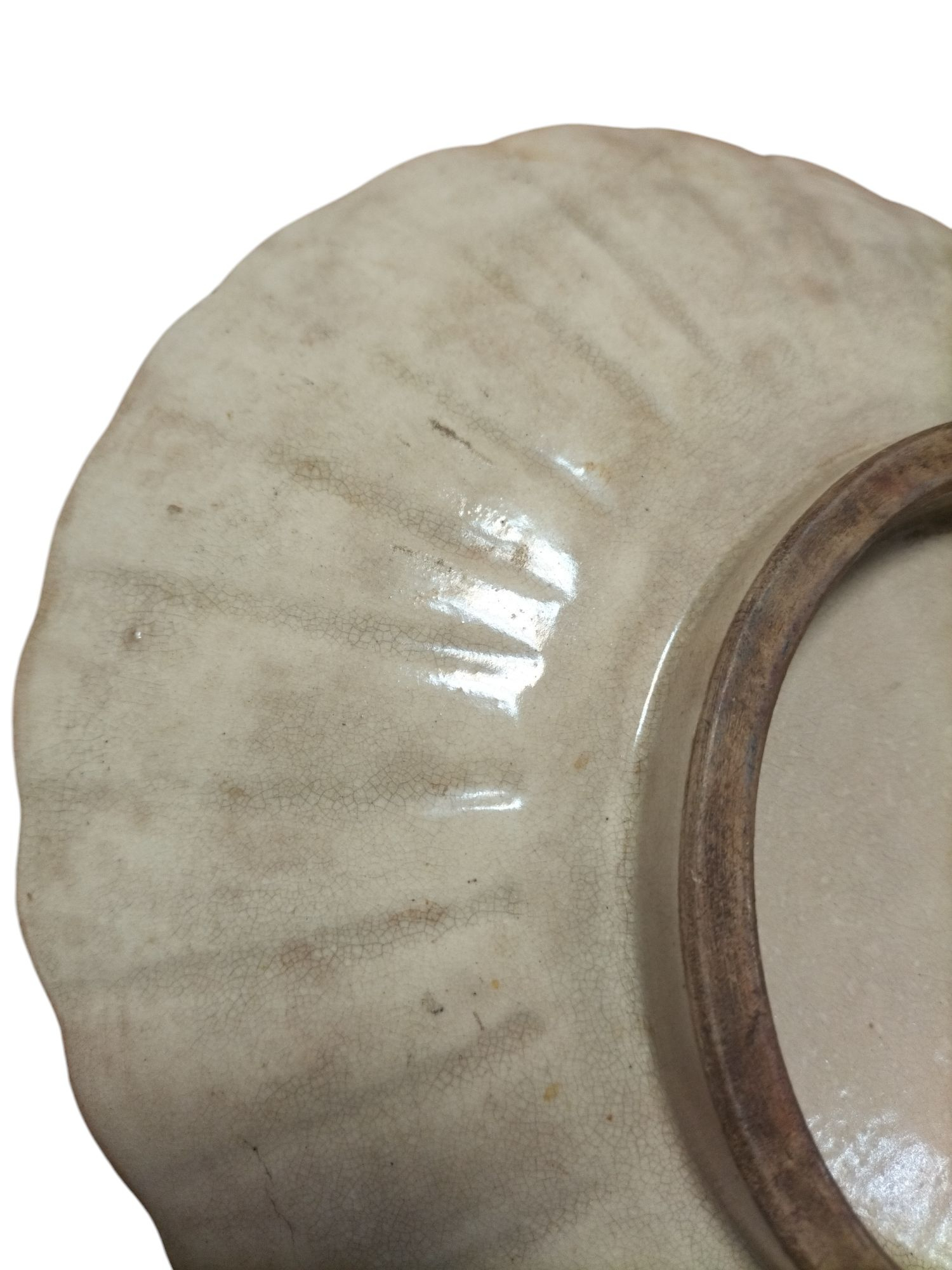 Plat ancien chinois en céramique (C3) - Photo 3