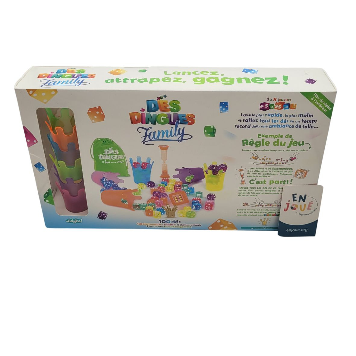 Voir photo 3 de Jeu de société - Des Dingues Family - Widyka - A partir de 5 ans. Jeu de société - Des Dingues Family - Widyka - A partir de 5 ans. Comme neuf - Vue 3 -