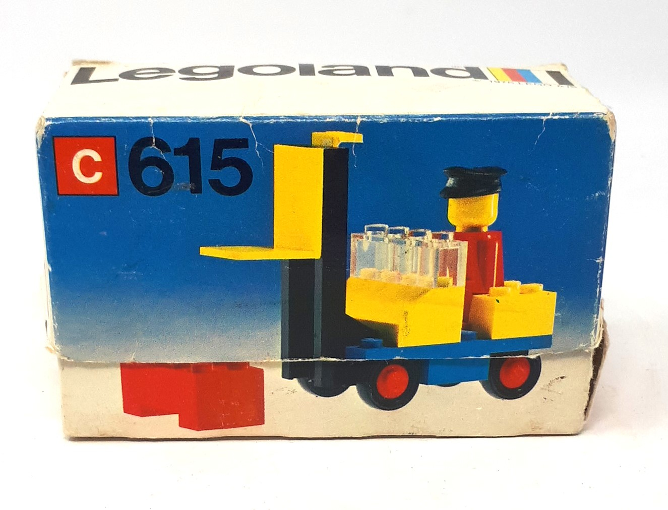 Voir photo 3 de Lego Legoland 615 vintage avec boite d'origine Lego Legoland 615 vintage avec boite d'origine État correct - Vue 3 -