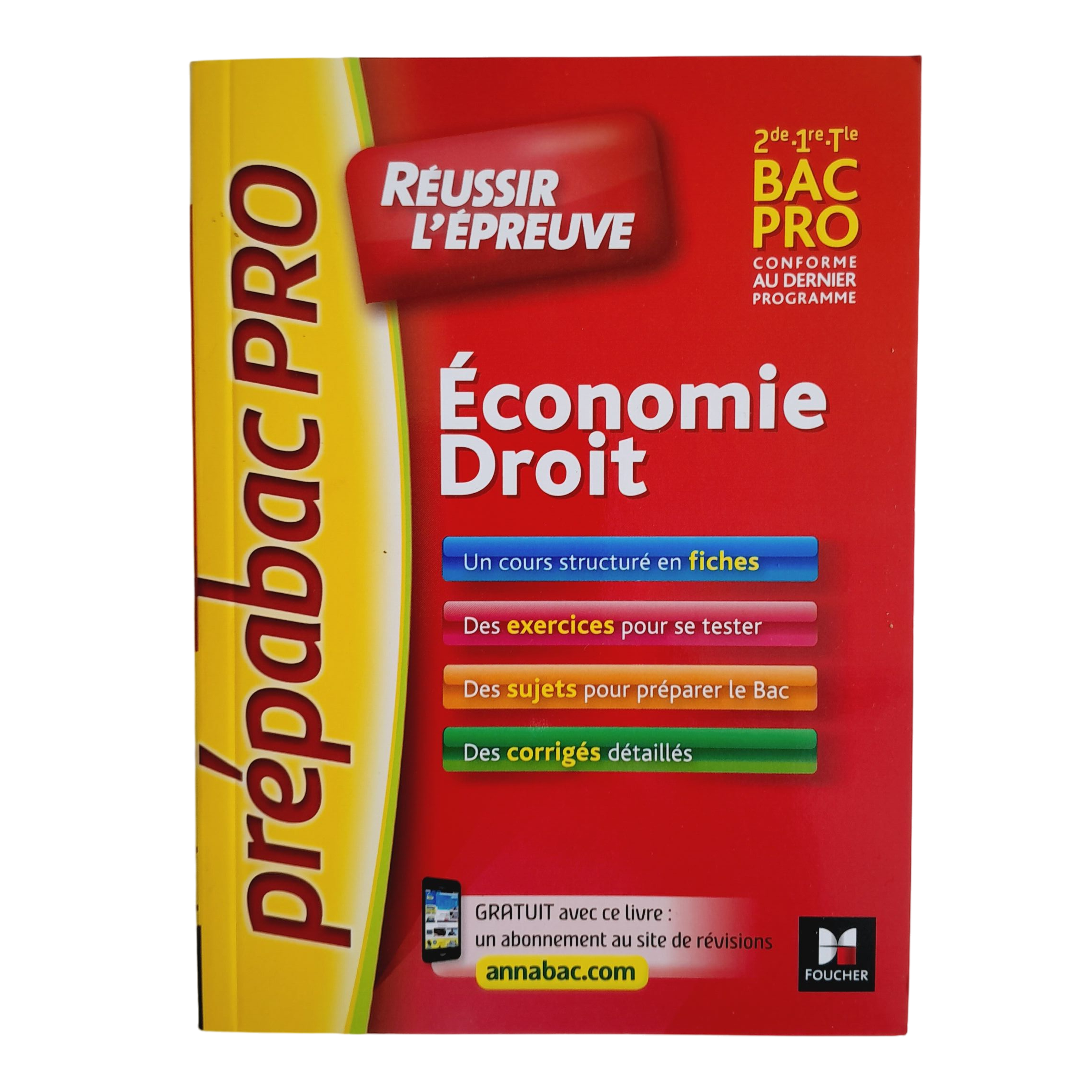 Prépabac PRO - Économie droit - 2nde ,1re. Tle BACPRO - Photo 0