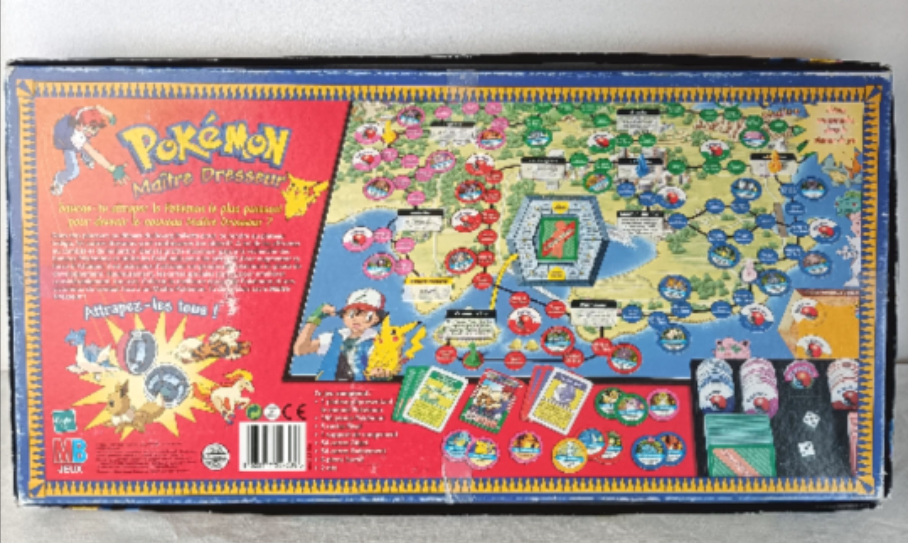 Jeu de société Pokémon Maître dresseur - MB jeux, 2000 Nintendo Bon état - Vue 16 - 