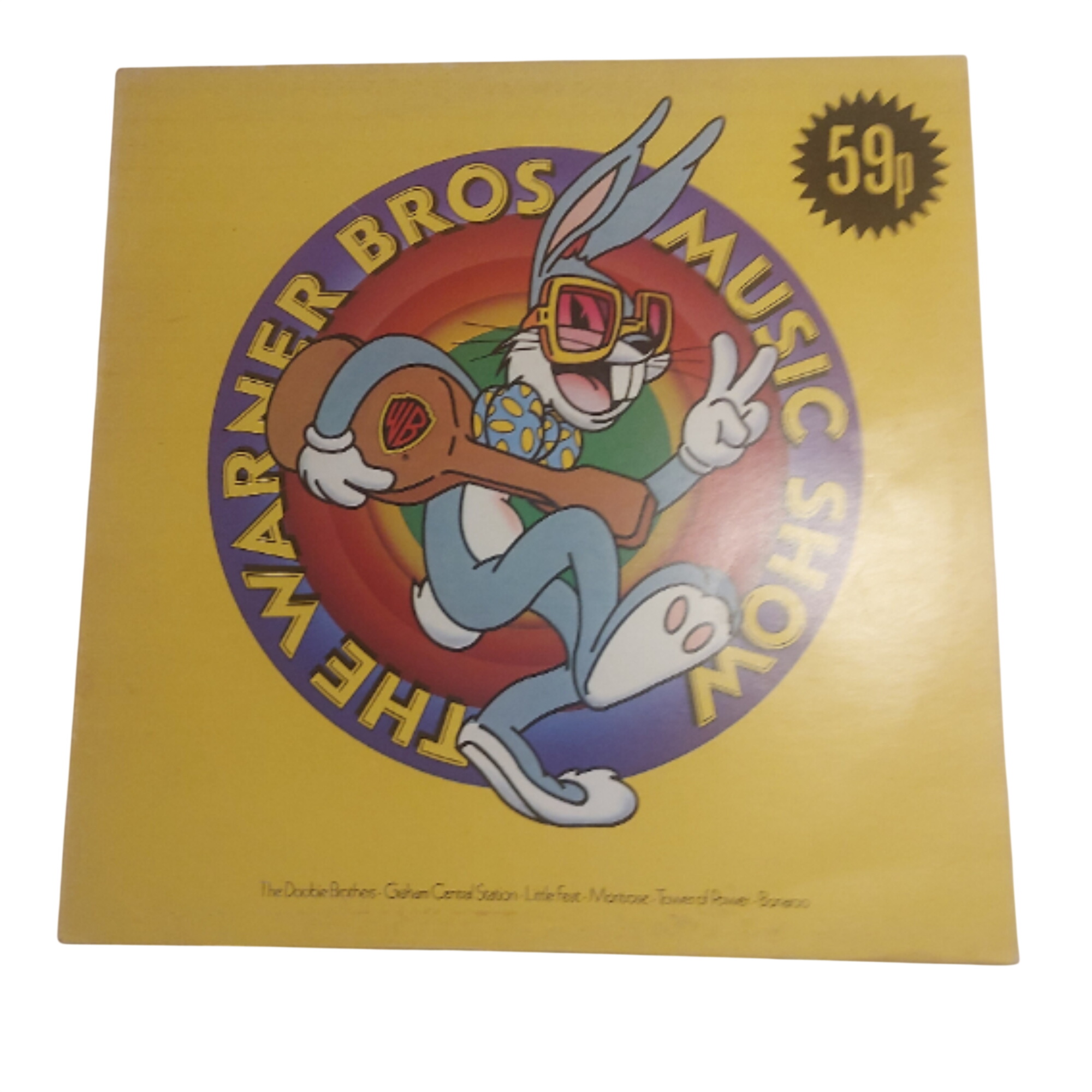 LP The Warner Bros Music Show, version initialement publie au Royaume-Uni Uni, avec The Dooby Brothers - Graham Central Station - Little Heat - Montrose - Tower of Power - Bonaroo, Exemplaire rare, Vinyle 12", 1975 Très bon état -  reconditionné disponible sur Label Emmaüs