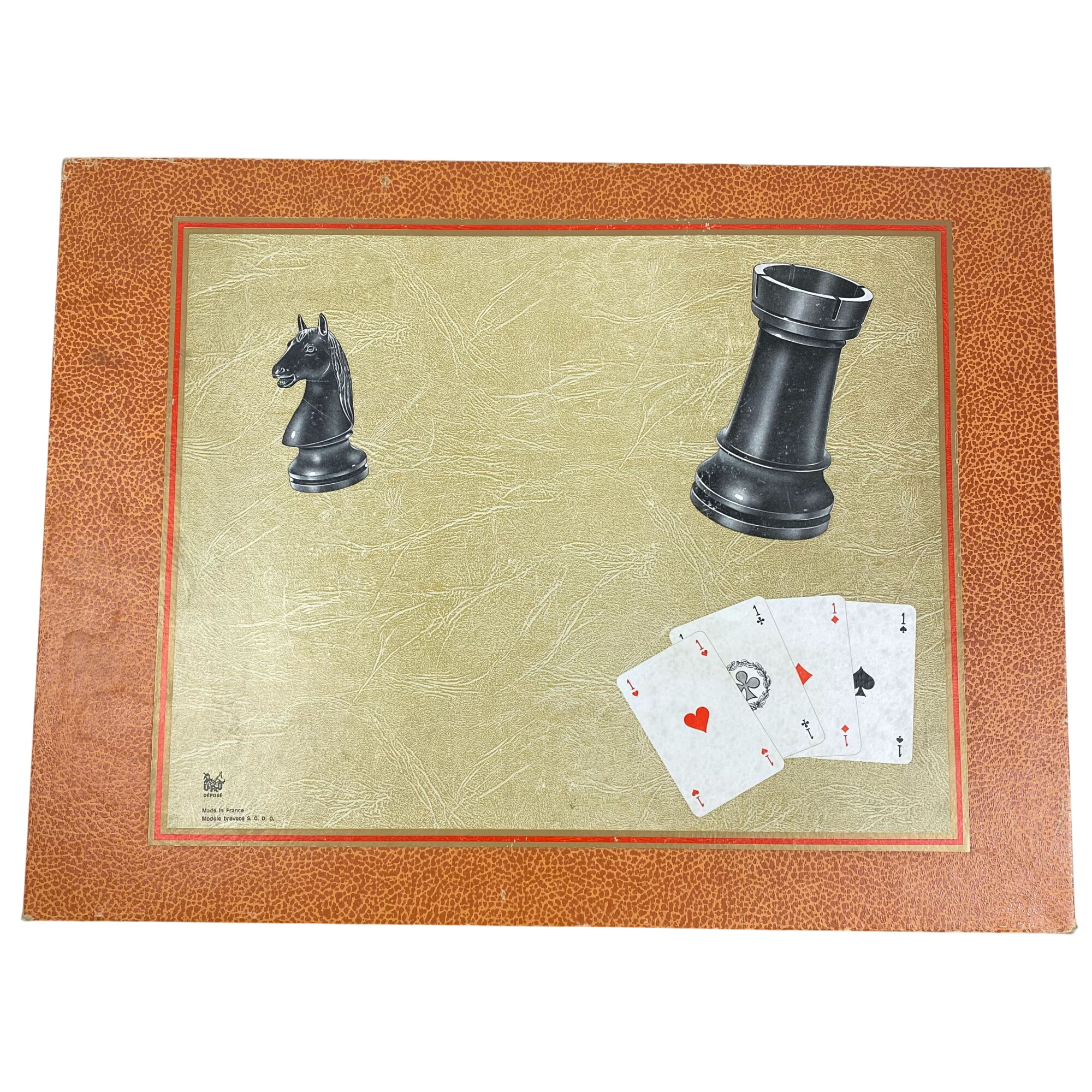 Malette Vintage multi jeux de société État correct -  reconditionné disponible sur Label Emmaüs
