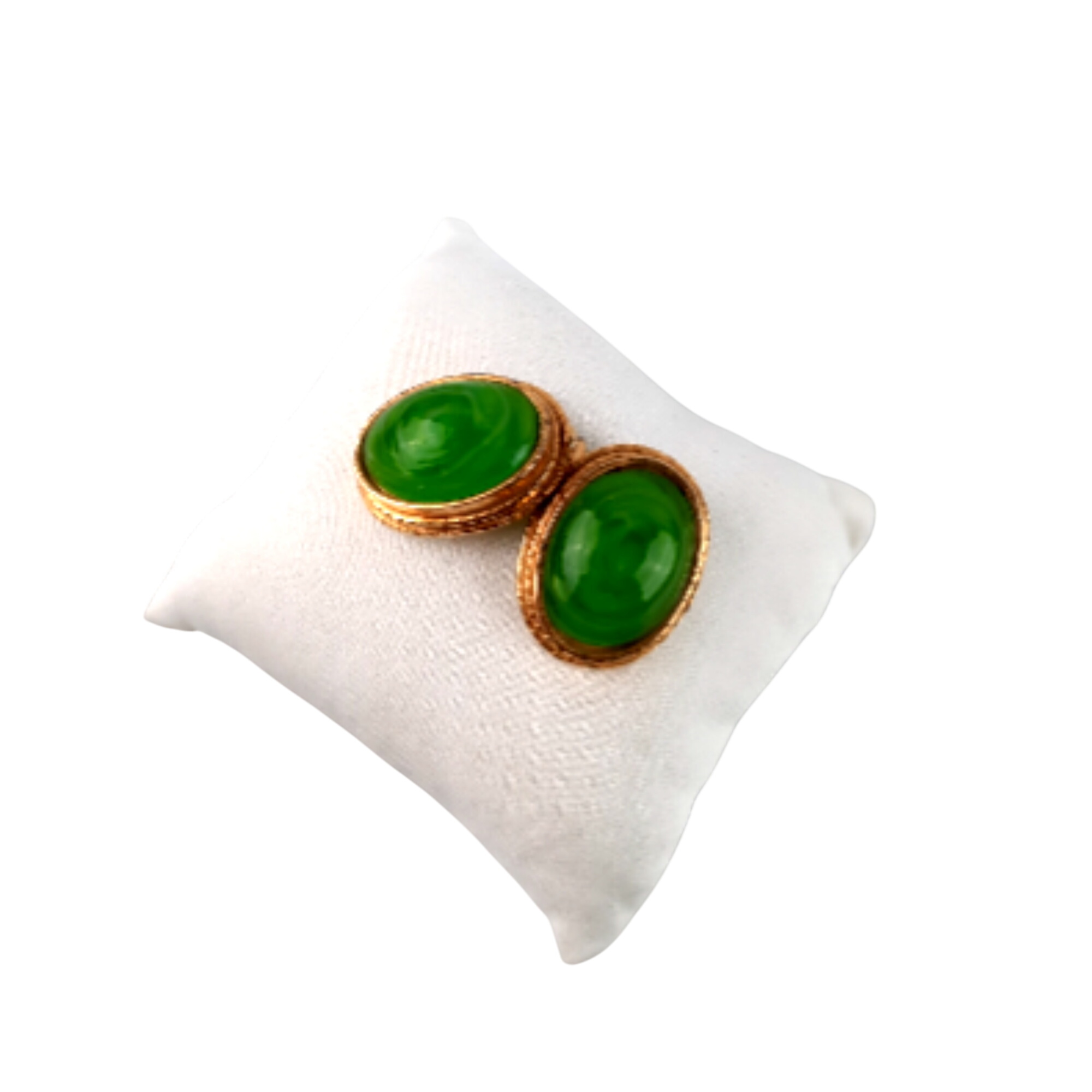 Boucles d'oreilles clip en et dor vintage - Label Emmaus - Modalova