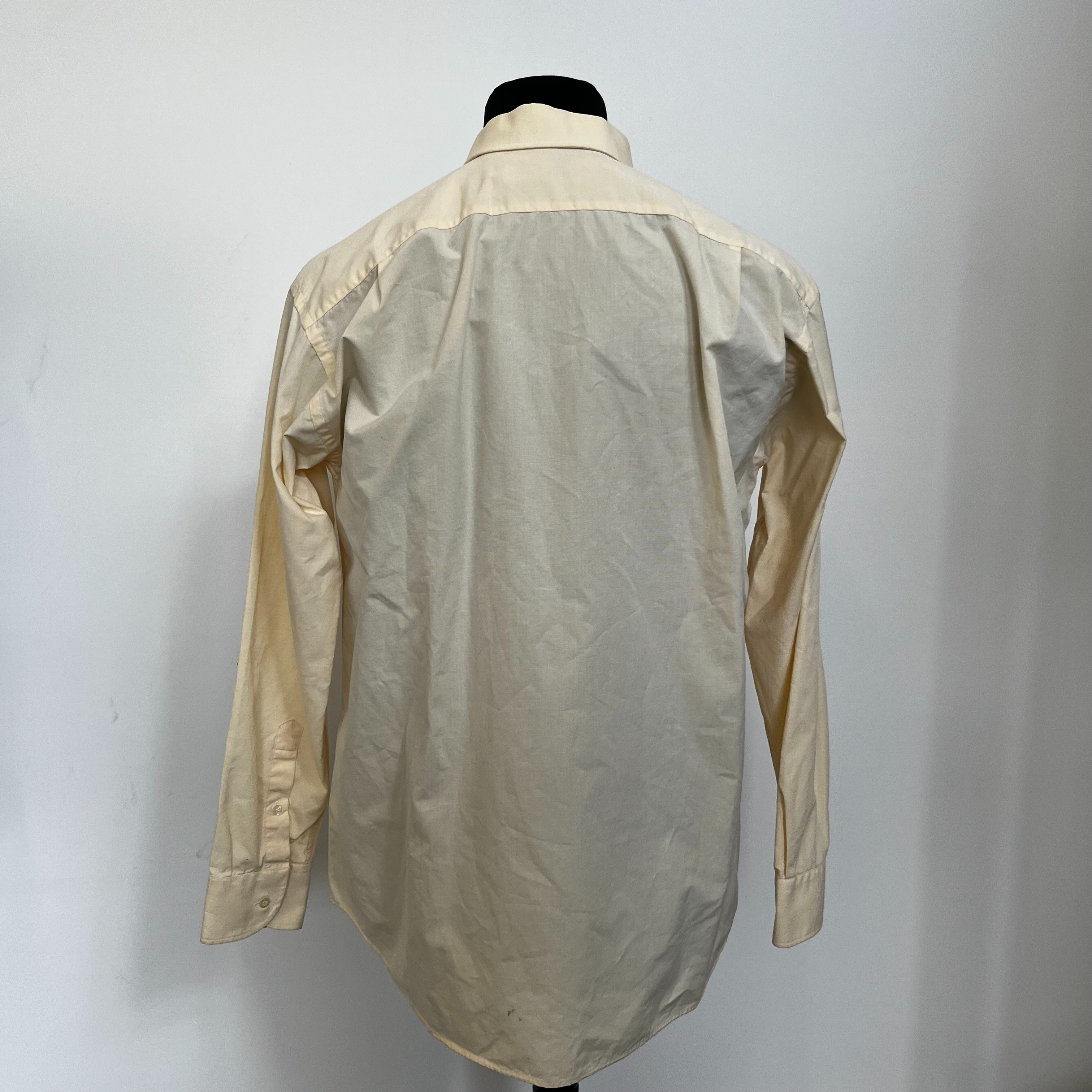 Chemise jaune homme , Pierre Cardin, taille 40 - Photo 4