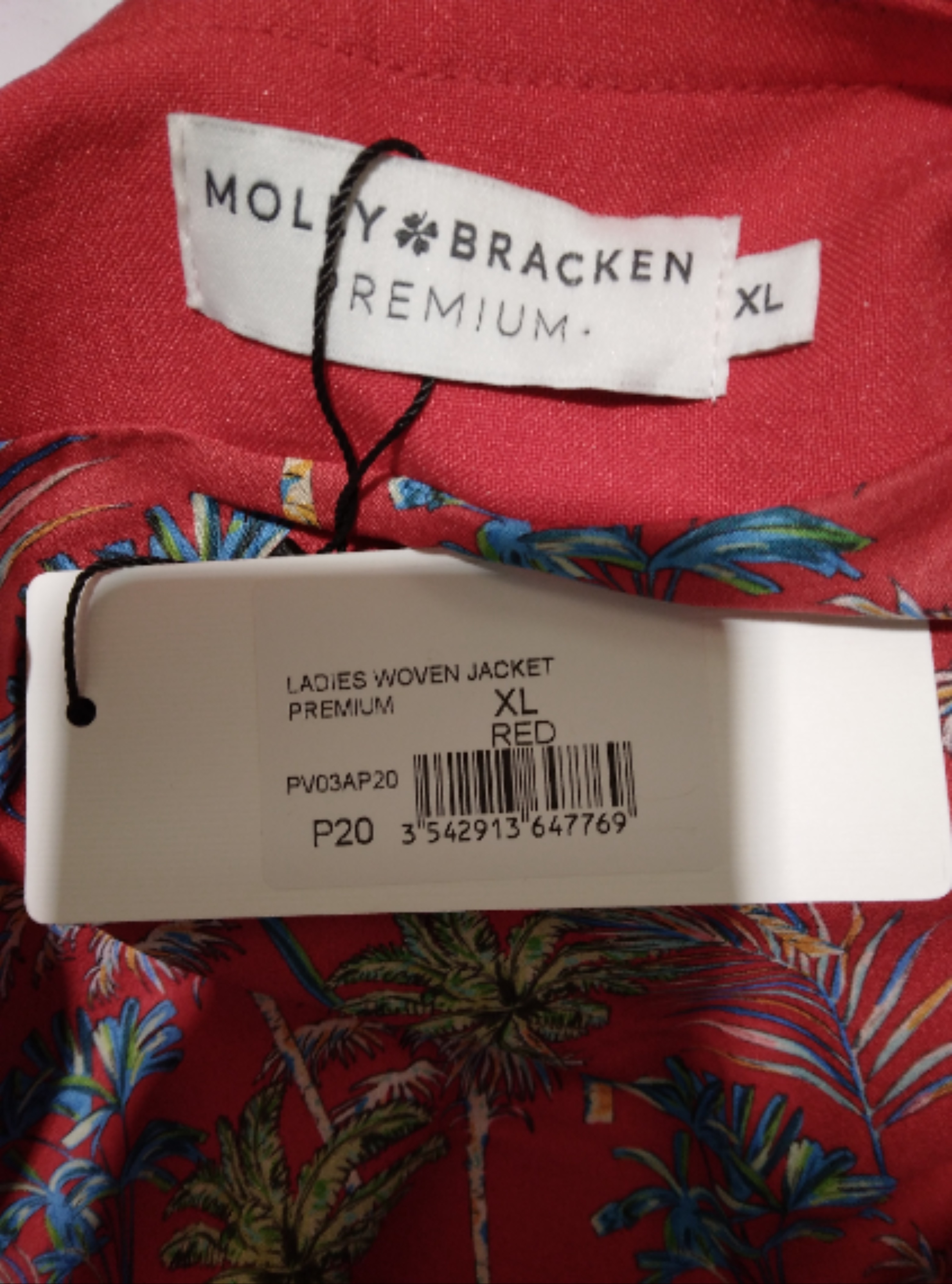 Veste rouge, Molly Bracken - XL  - Vue 6 - 