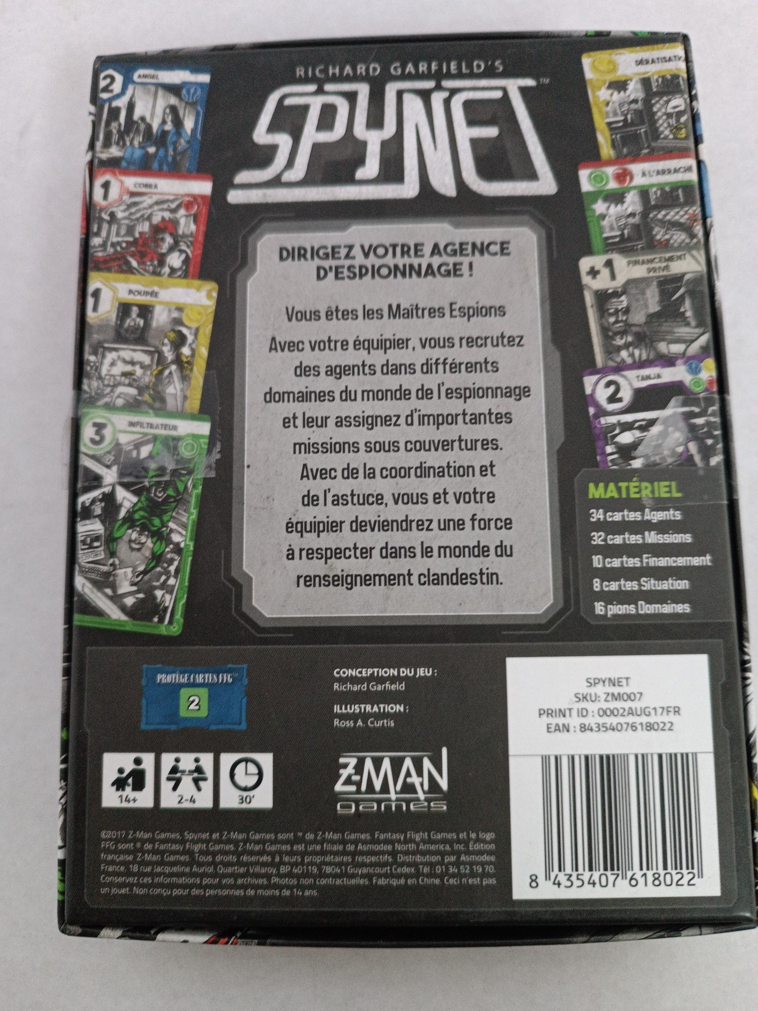 Voir photo 2 de Jeu de stratégie Spynet Jeu de stratégie Spynet - Vue 2 -