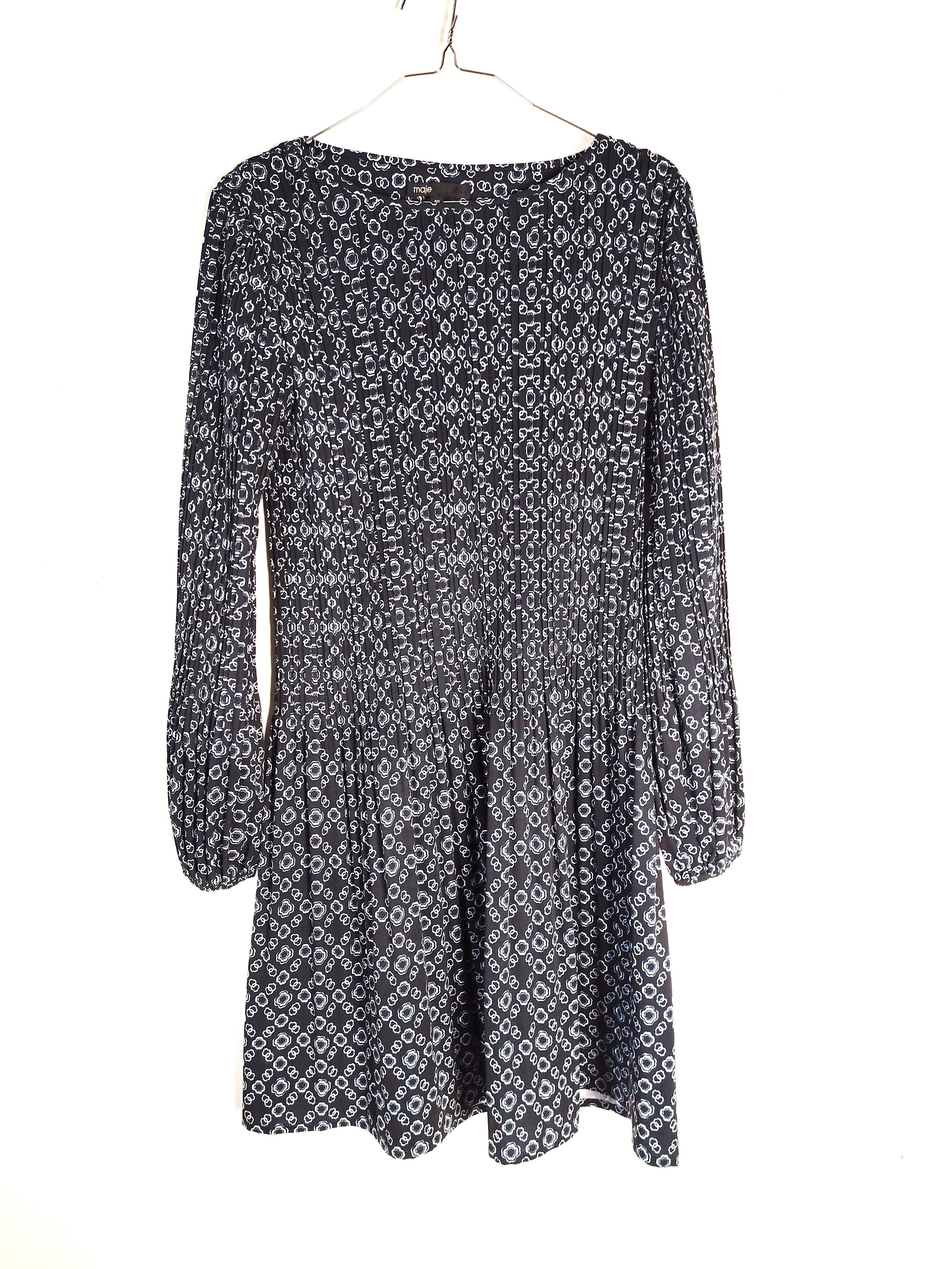 Maje robe blouson manches longues encolure bateau - Taille 40/L - Photo 1