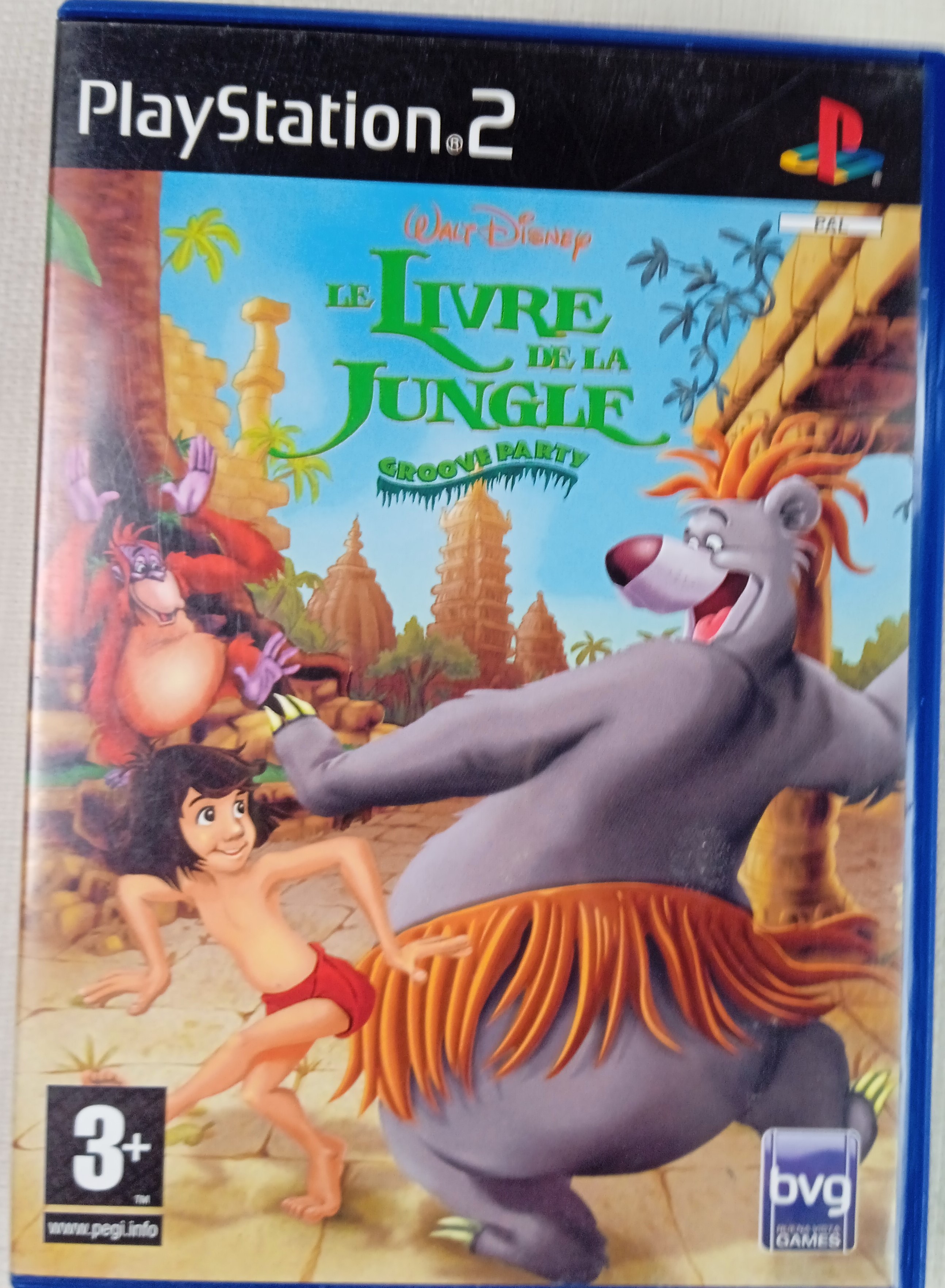Lot de 6 jeux PS 2 ( livre de la jungle, Worms 3 D, Grranturismo 3, Arthur et les Minimoys, Tiger wood , Shrek 2 ) Bon état - Vue 5 - 