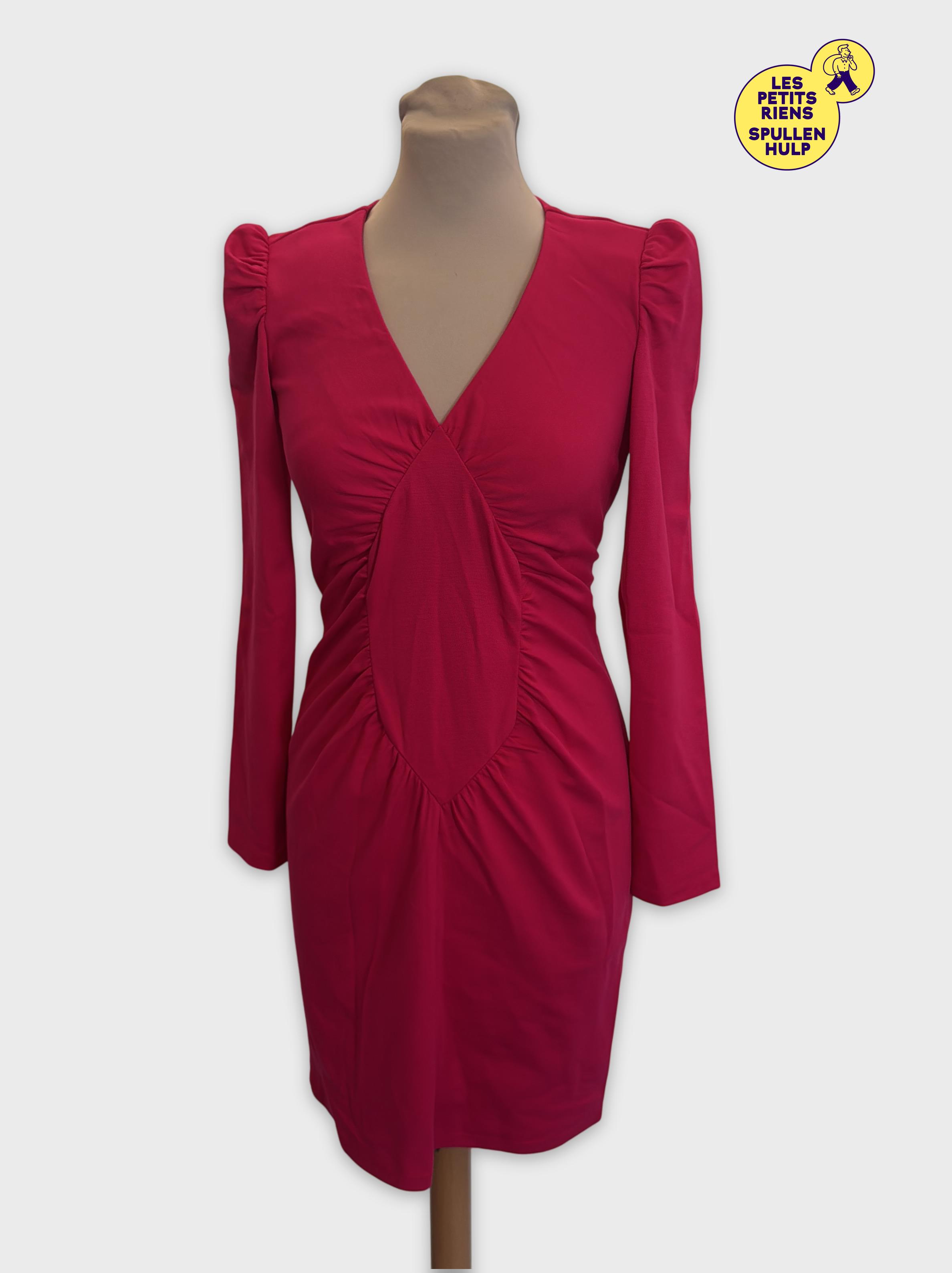 Robe moulante rose  - symbiose collection - Modalova