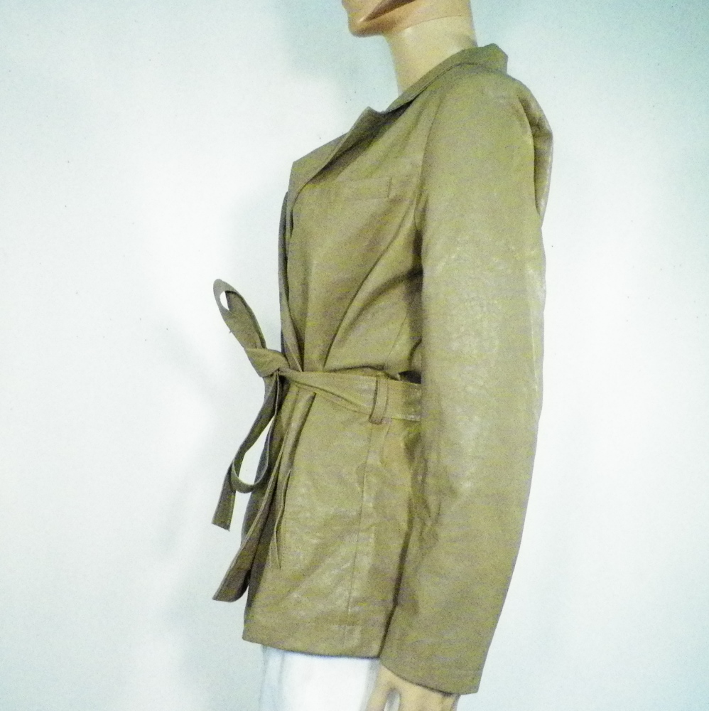 Veste Femme Beige Taille Estimée S/M. Bon état - Vue 2 - 