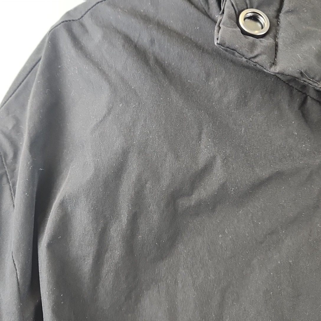 Zara - doudoune noire à capuche 100% polyester - Taille S - Photo 1