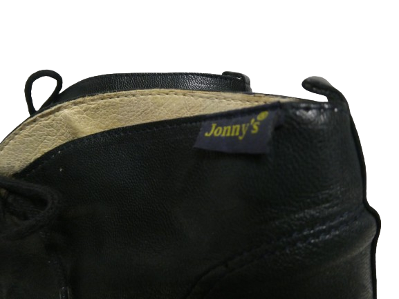 Jonny's bottes noir en cuir pour Femme poiture - 34 - Photo 2
