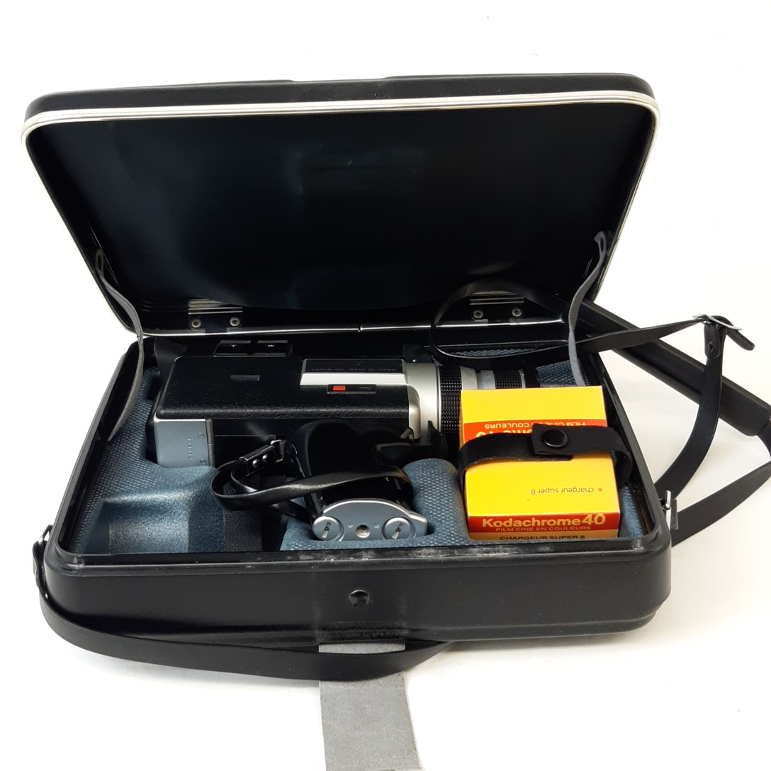 Appareil photo camera vintage canon auto zoom 518 sv super 8 - Photo 5