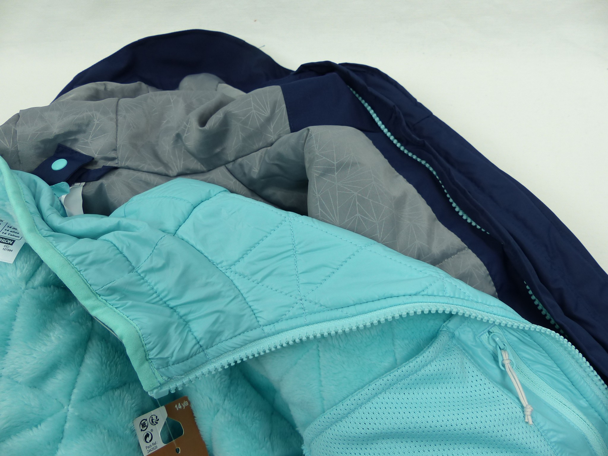 Veste enfants - Quechua 3 in 1 - Taille 14ans  Comme neuf - Vue 6 - 