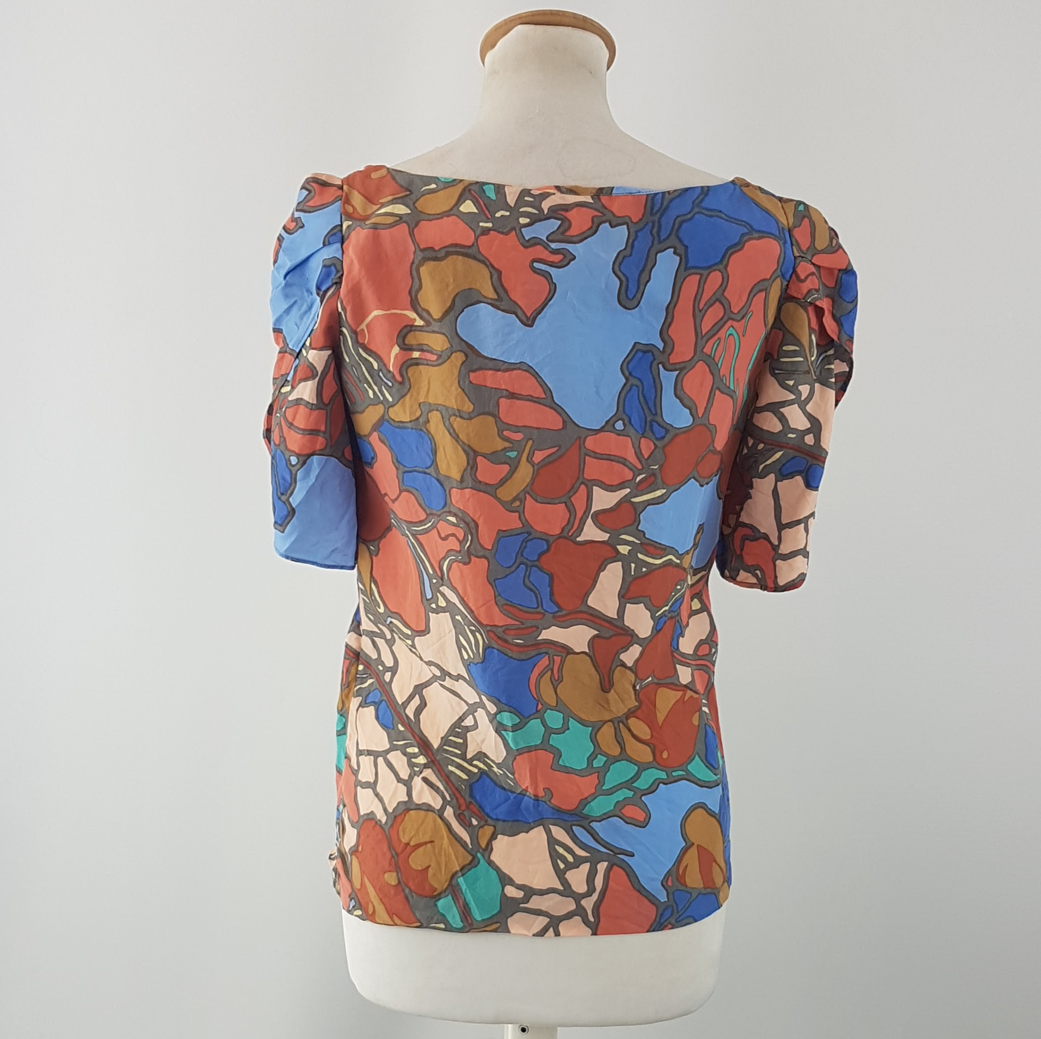 T-shirt en soie - Comptoir des cotonniers - 34 - Photo 4