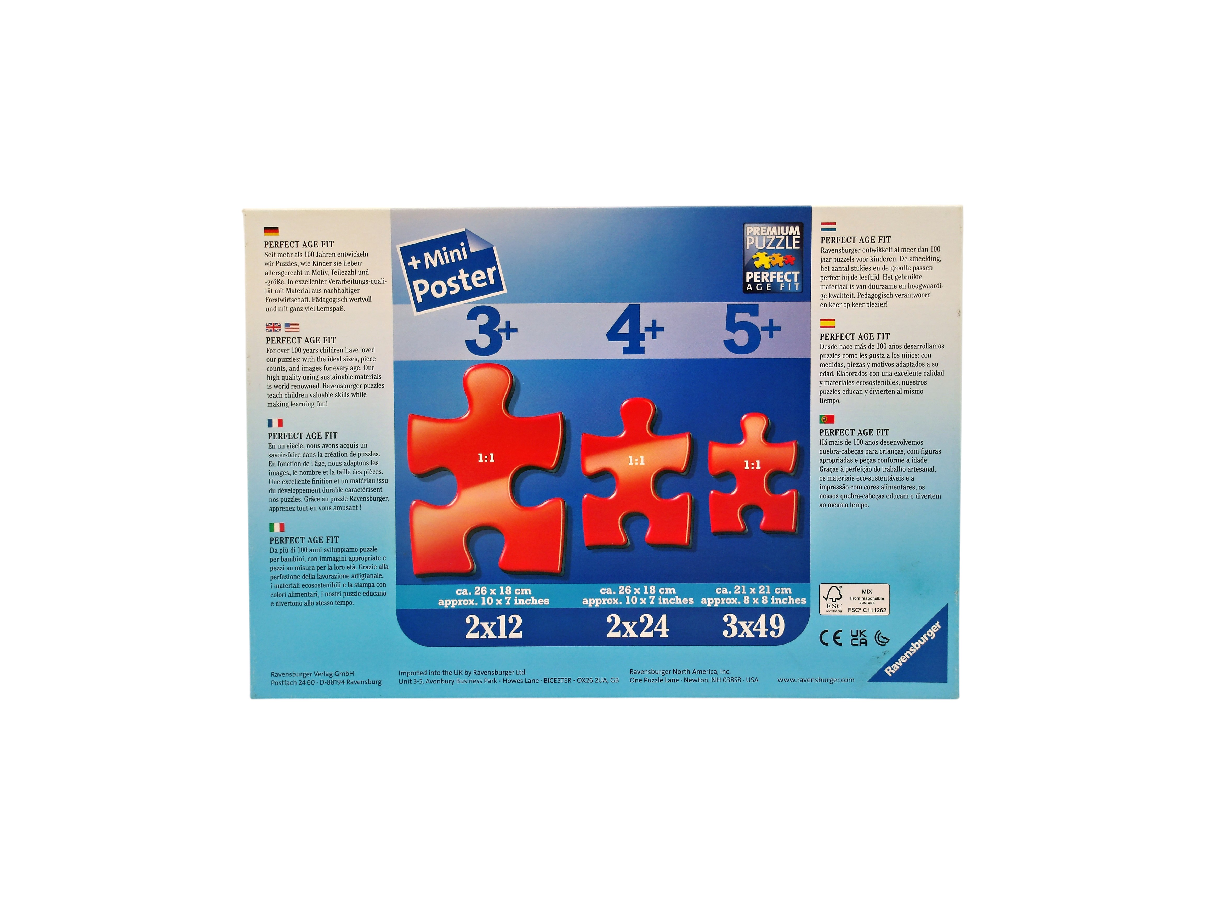 Puzzle - La Reine des Neiges 2 - 2x24 pièces Comme neuf - Vue 2 - 