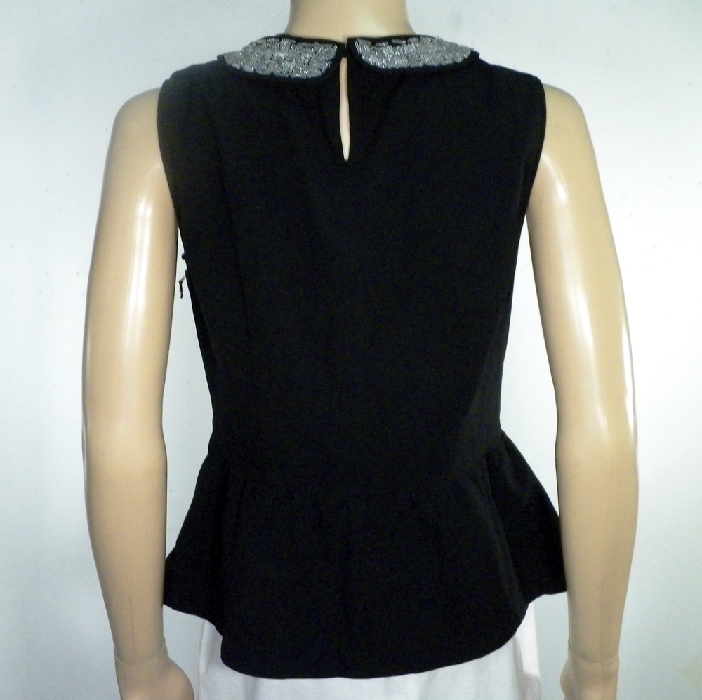 Top Femme Noir H&M Taille S. - Photo 2