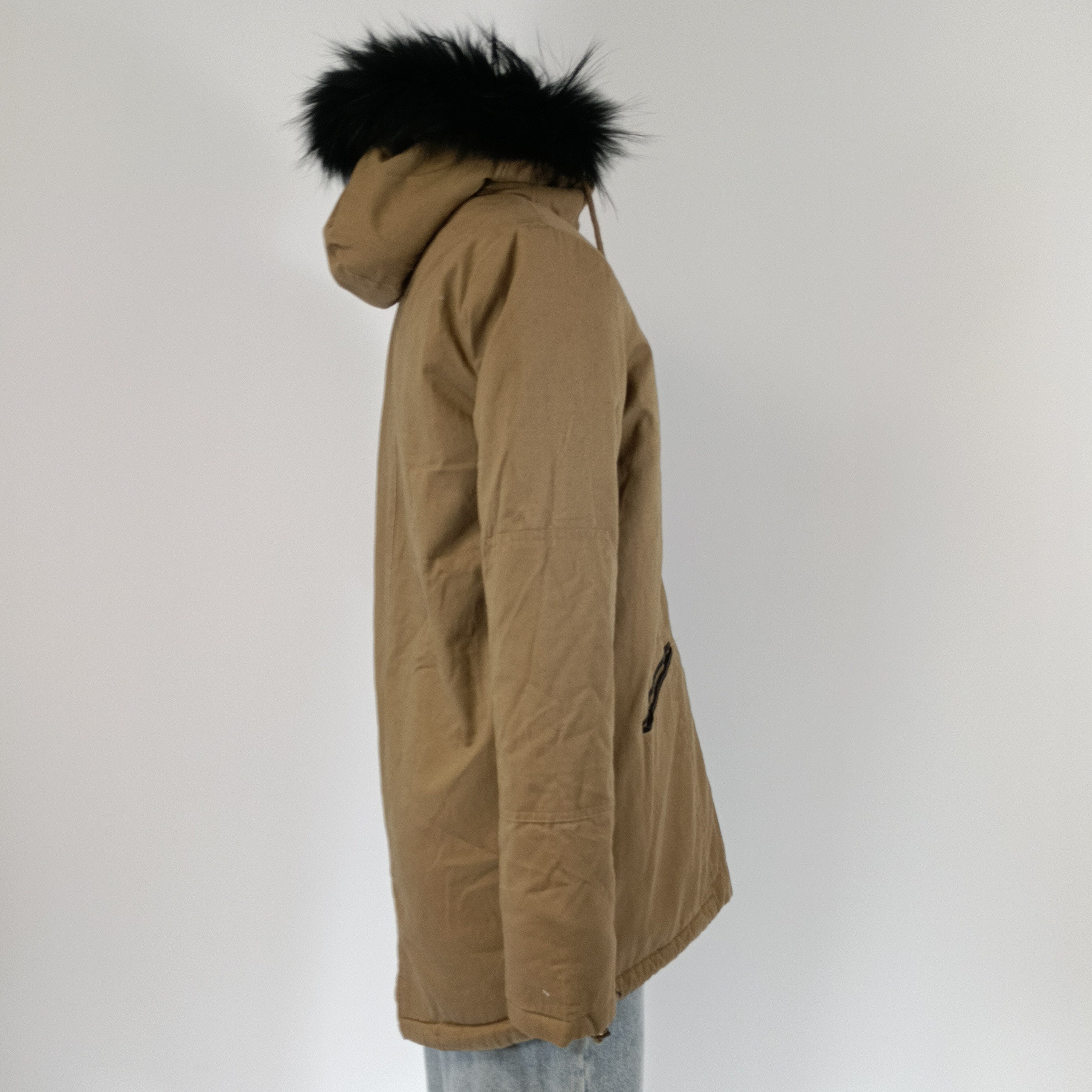 Voir photo 5 de Parka femme camel doublée polaire capuche fourrure raton laveur Karl Marc John – taille S Parka femme camel doublée polaire capuche fourrure raton laveur Karl Marc John – taille S Très bon état - Vue 5 -