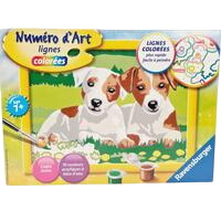 jeux créatif - Numéro d'Arte - lignes colorées - Ravensburger - 7ans + - Photo 0