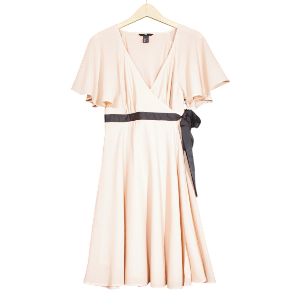 clat Moderne : Robe Portefeuille Corail Chic T38  - H&M - Modalova