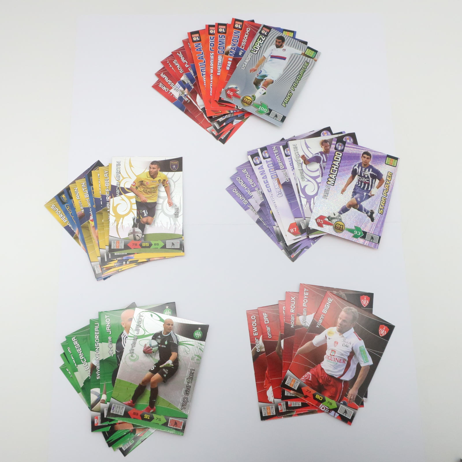 Voir photo 6 de Lot de 250 Cartes " Adrenalyn XL Ligue 1 Saison 2009/2010 " Panini Lot de 250 Cartes " Adrenalyn XL Ligue 1 Saison 2009/2010 " Panini - Vue 6 -