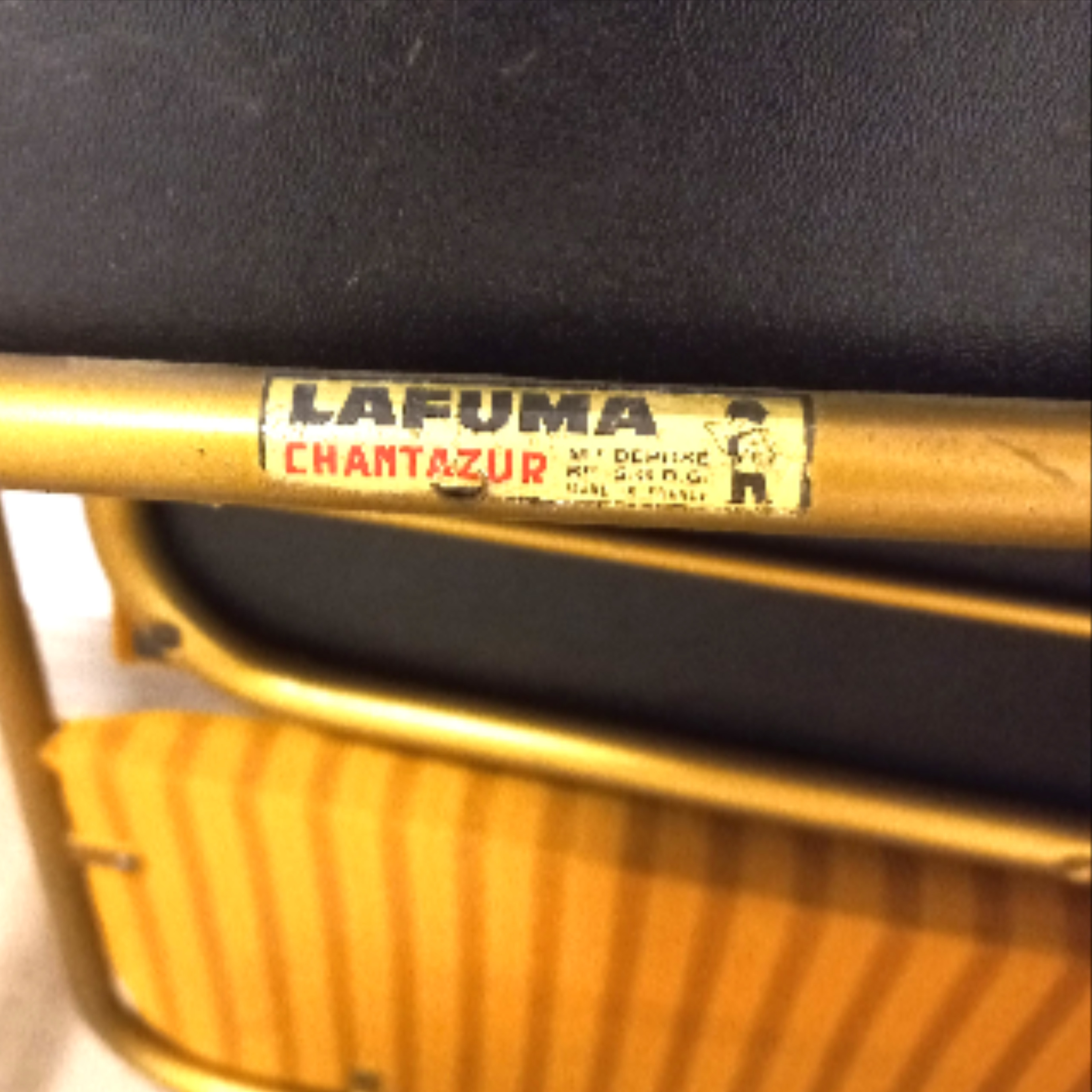 Chaises " Chantazur" par Lafuma - État correct - Photo 6