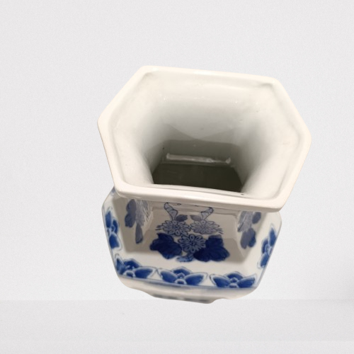 Voir photo 2 de Vase en porcelaine chinoise Vase en porcelaine chinoise Très bon état - Vue 2 -