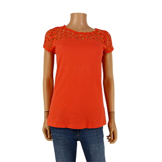 T-shirt ros imprim ajour - Taille S - Label Emmaus - Modalova