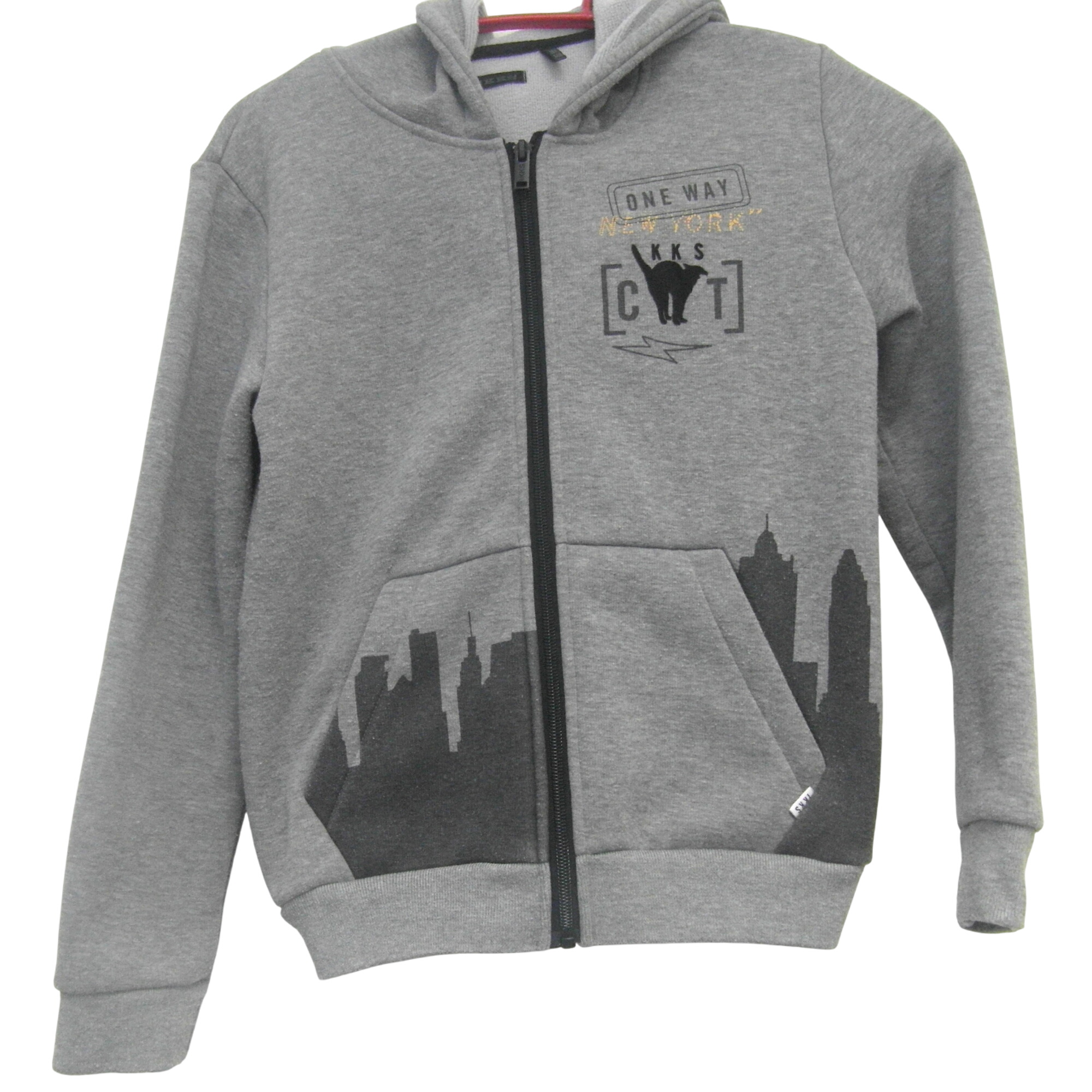 Veste polaires grise IKKS taille 10 ans - Photo 0