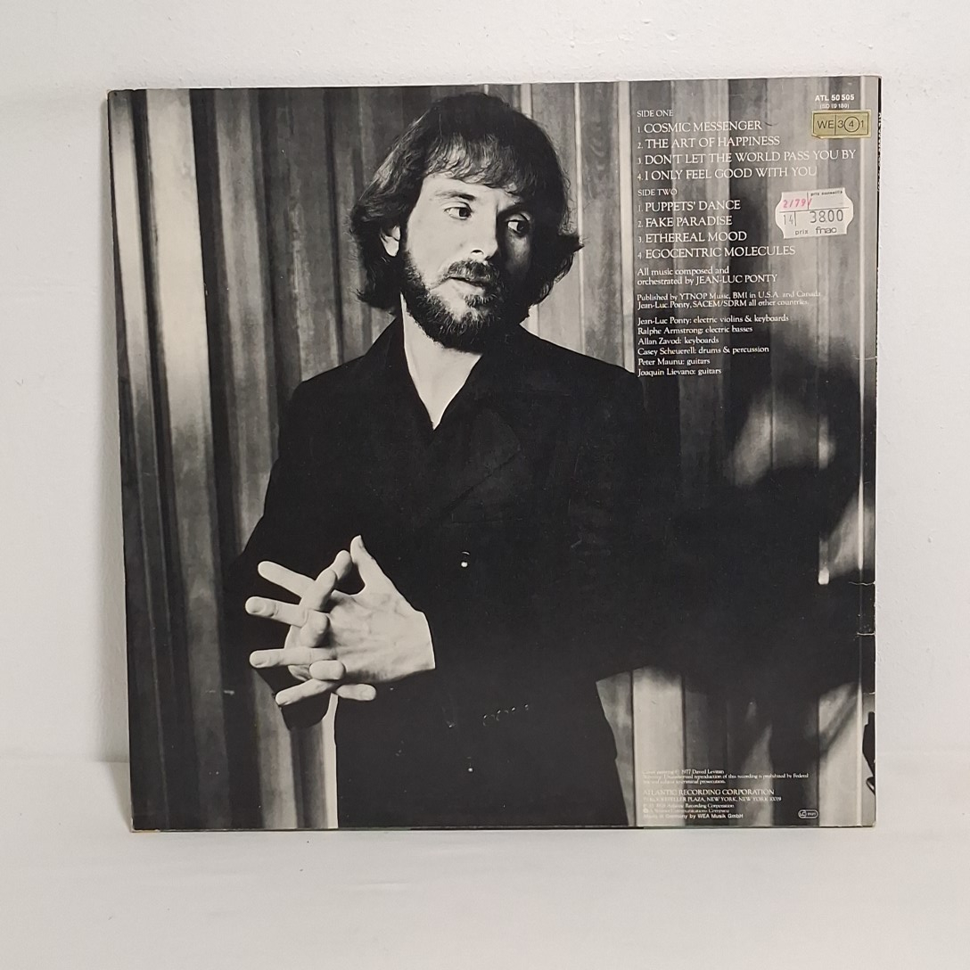 Voir photo 3 de Album Jean-Luc Ponty" cosmic messenger" en vinyle 33t Album Jean-Luc Ponty" cosmic messenger" en vinyle 33t État correct - Vue 3 -