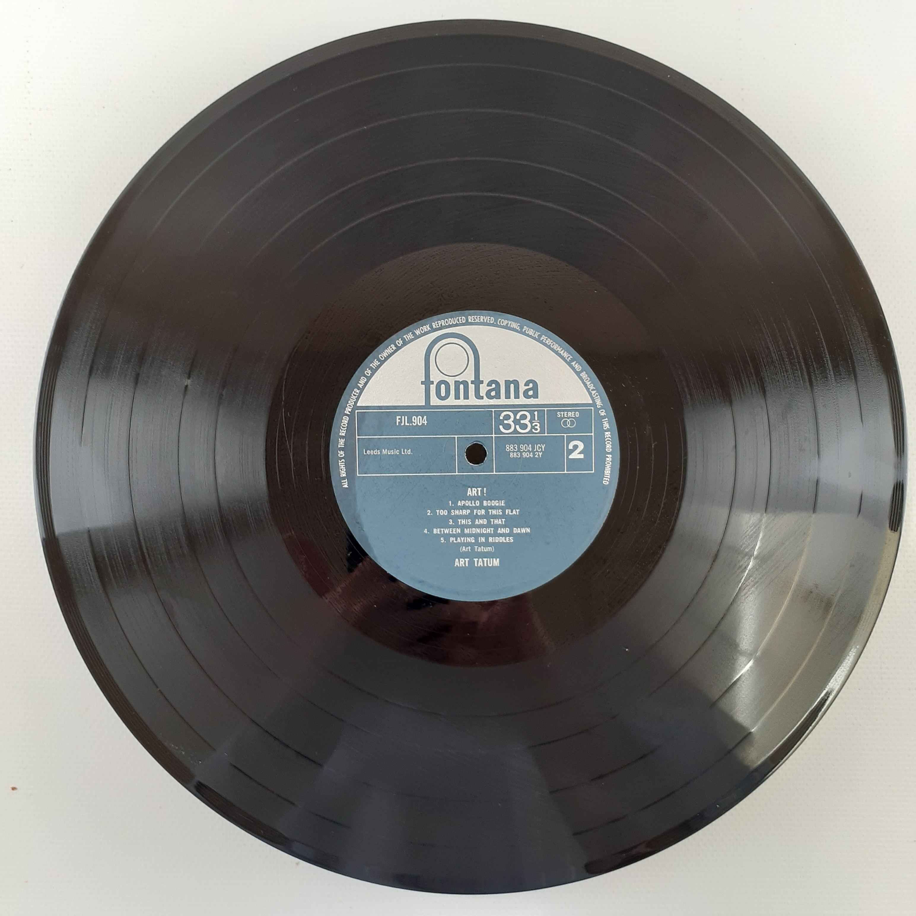 Voir photo 3 de Art Tatum - Art ! - 1966 Art Tatum - Art ! - 1966 Très bon état - Vue 3 -