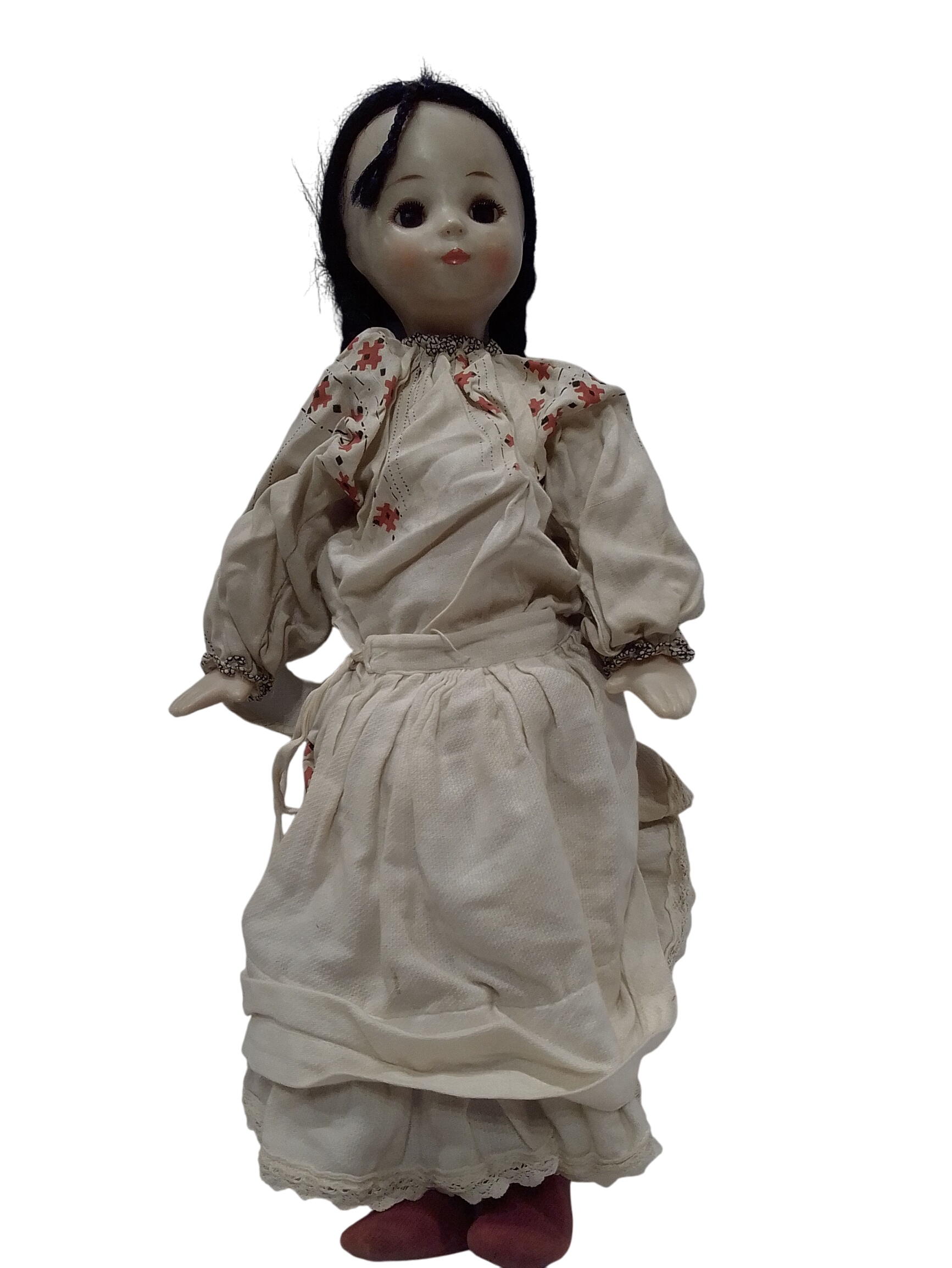 Poupée ancienne articulée en plastique Année 1960 État correct -  reconditionné disponible sur Label Emmaüs