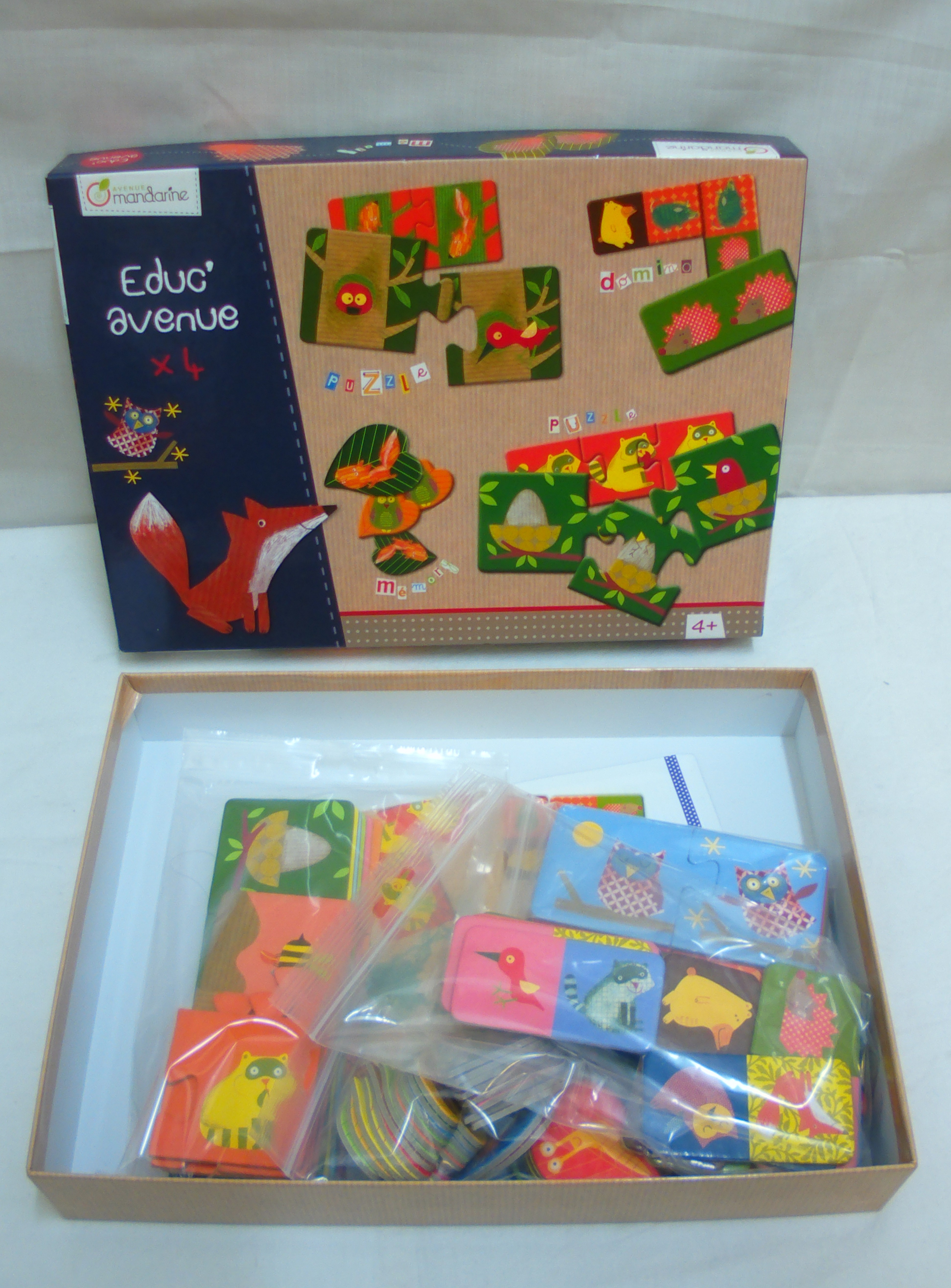 Voir photo 2 de Educ'Avenue x 4, Avenue Mandarine, + 4 ans Educ'Avenue x 4, Avenue Mandarine, + 4 ans Comme neuf - Vue 2 -