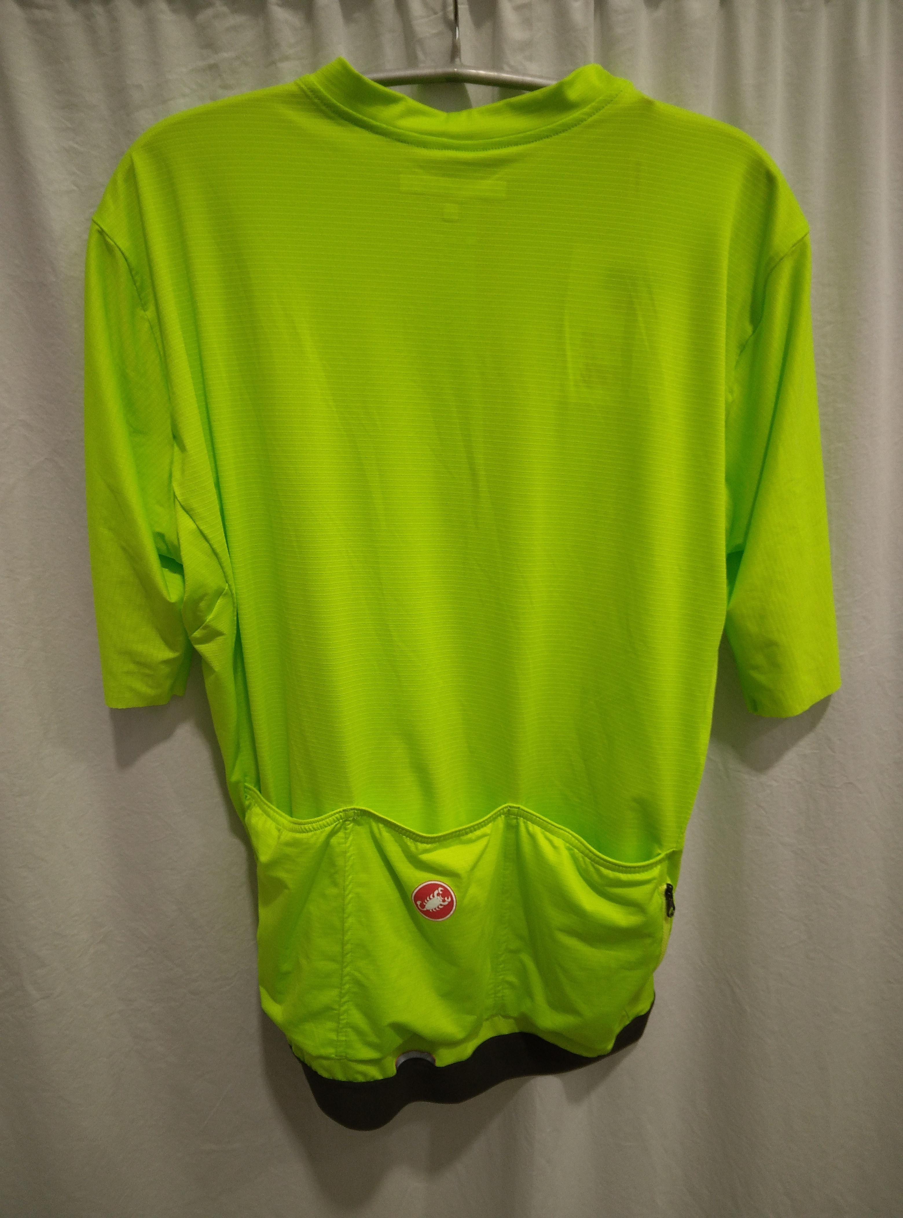 Maillot vélo Espresso Jersey "Electric Lime", Castelli - XL  - Vue 3 - 
