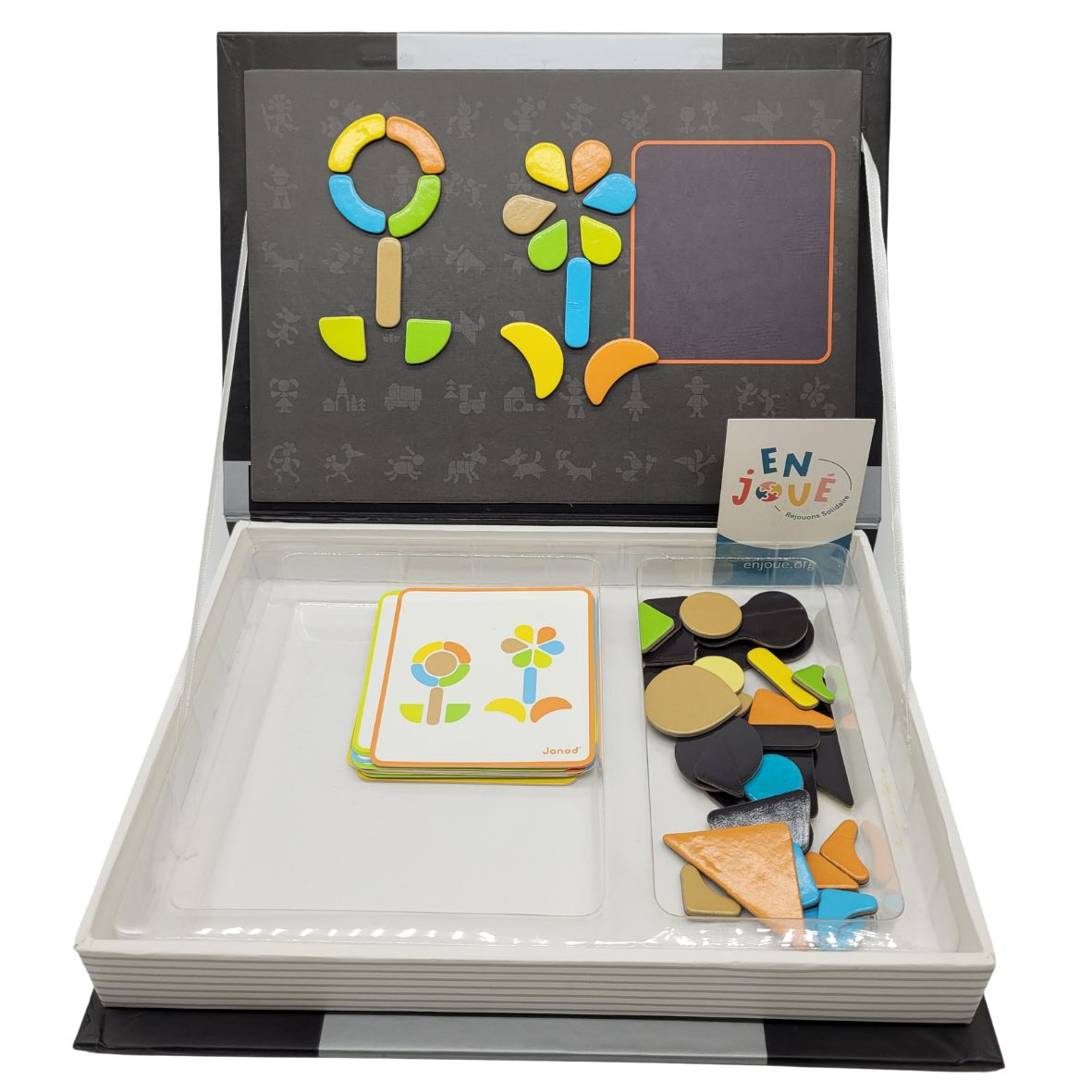 Jeu éducatiff - Magneti'Book Moduloform -Janod - Dès 3 ans. Bon état - Vue 3 - 
