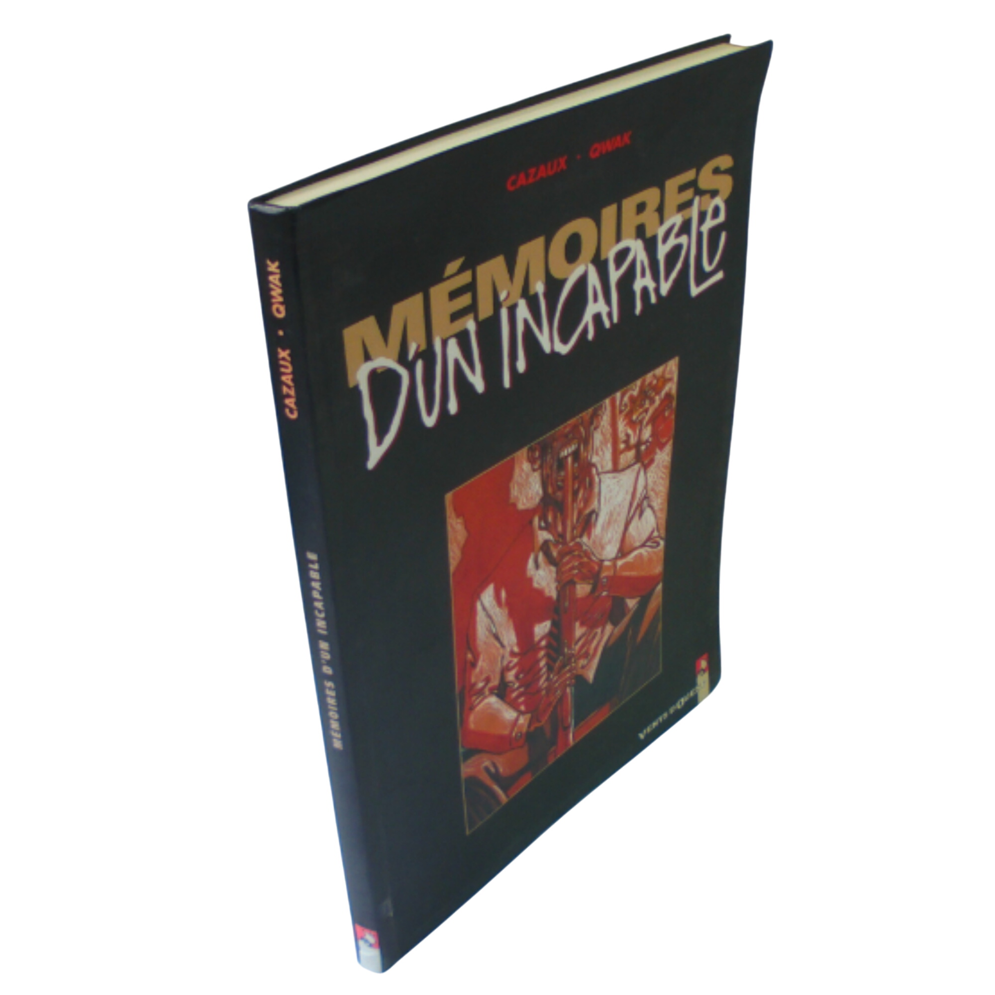 Livre BD: Mémoires d'un incapable de Cazaux et Qwak, 1998 - Photo 0