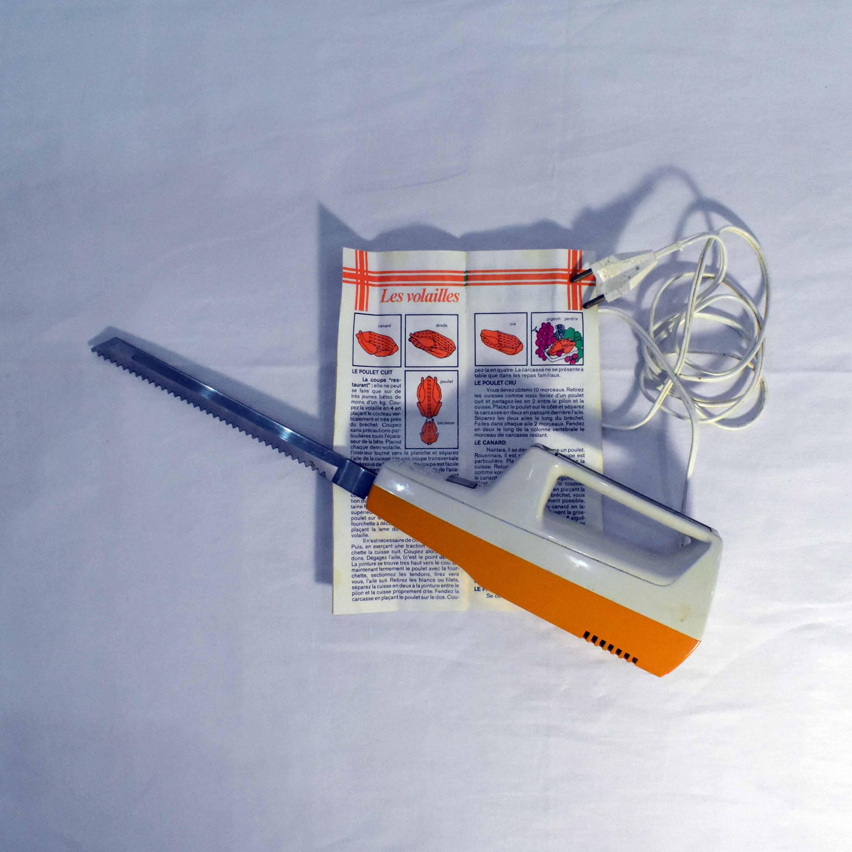 Couteau Electrique Moulinex® Type 246 - Boite Complète - Bon état - Photo 6