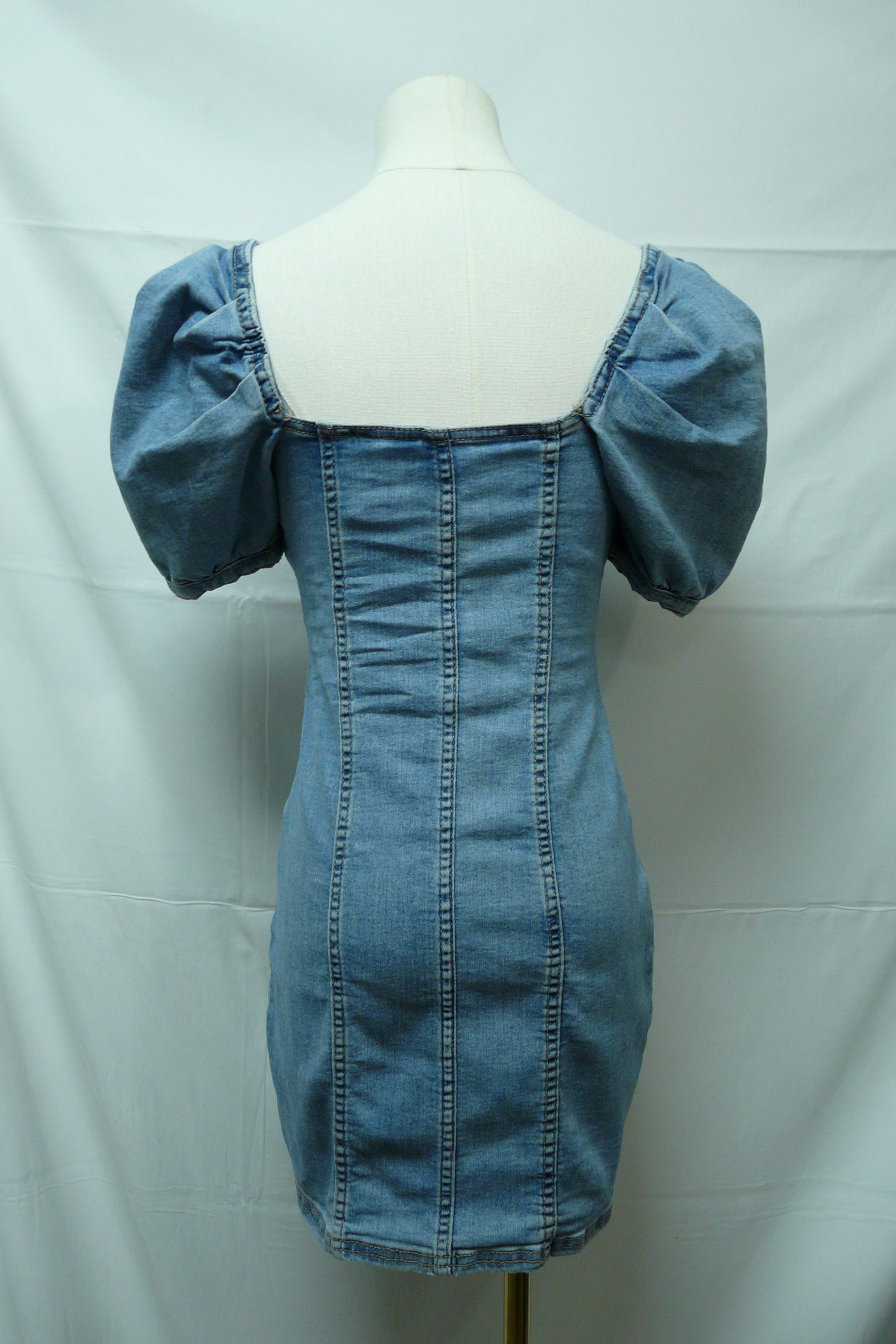 RF340 - Robe en jean - Divided H & M - Taille 36  - Vue 2 - 
