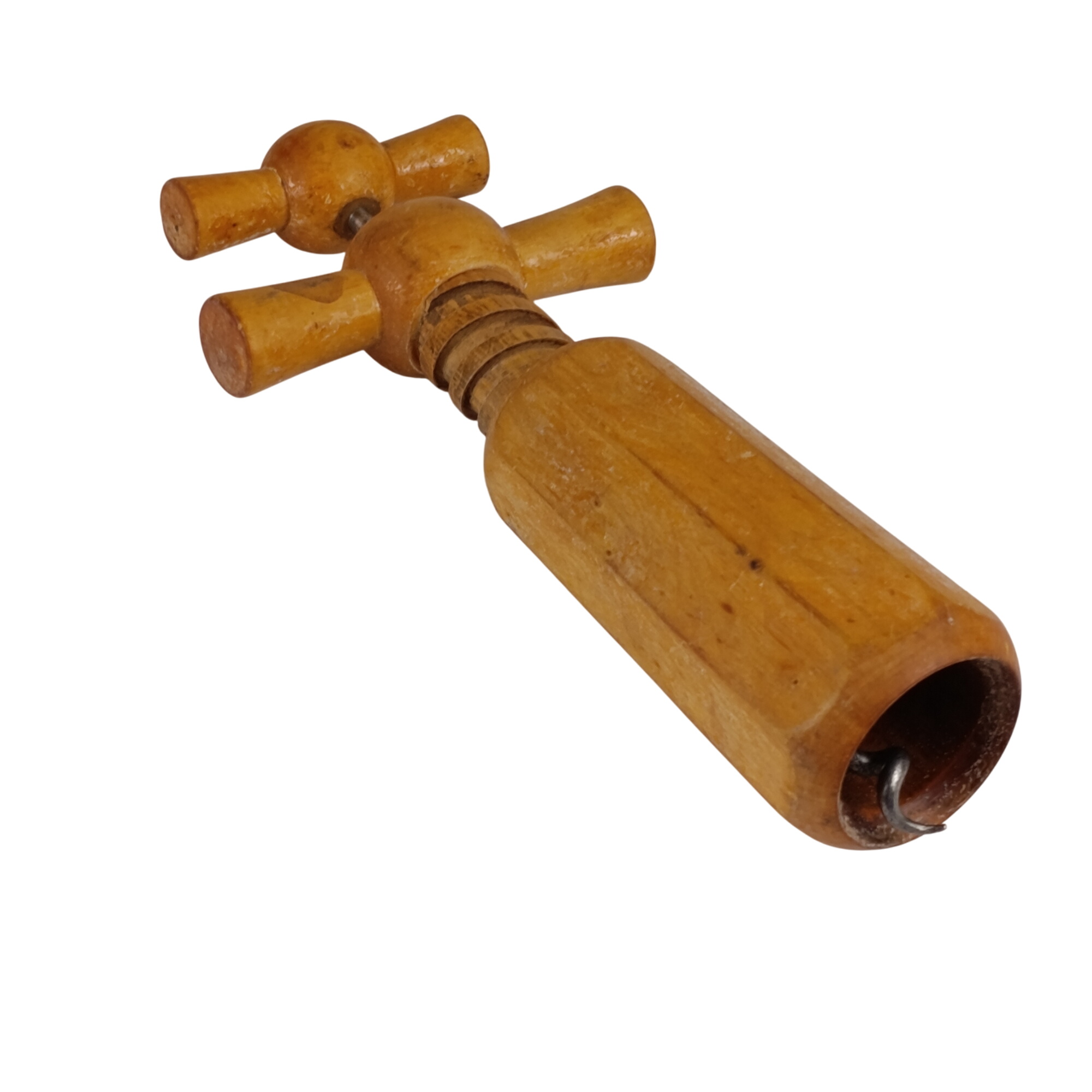 Ancien tire- bouchon en bois - Photo 0