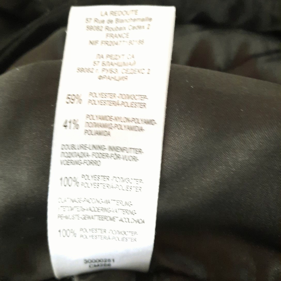 Voir photo 2 de Manteau noir classique chic lavable Anne Weyburn La Redoute T 40 Manteau noir classique chic lavable Anne Weyburn La Redoute T 40 Très bon état - Vue 2 -