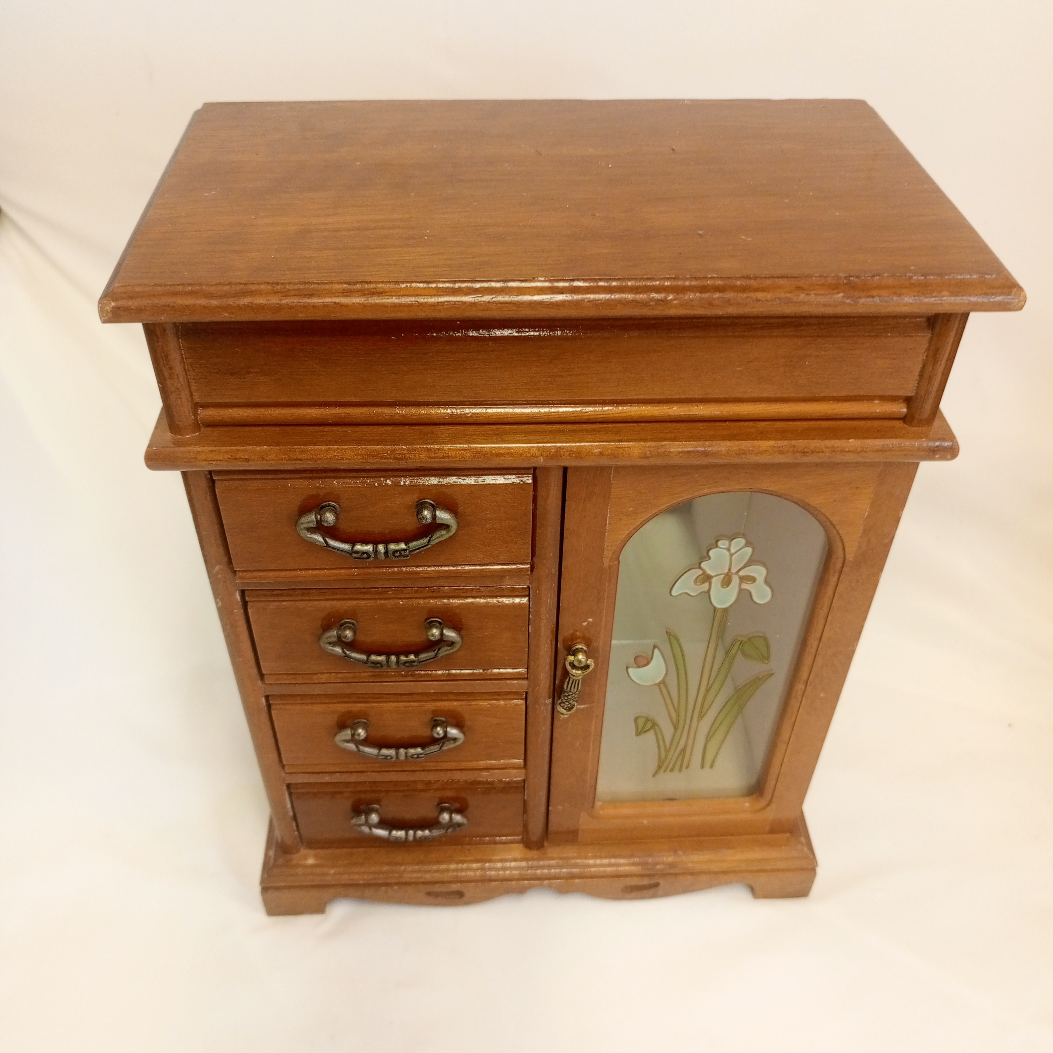 Commode Miniature Vintage Allemagne - Meuble Poupée Porcelaine - Franz