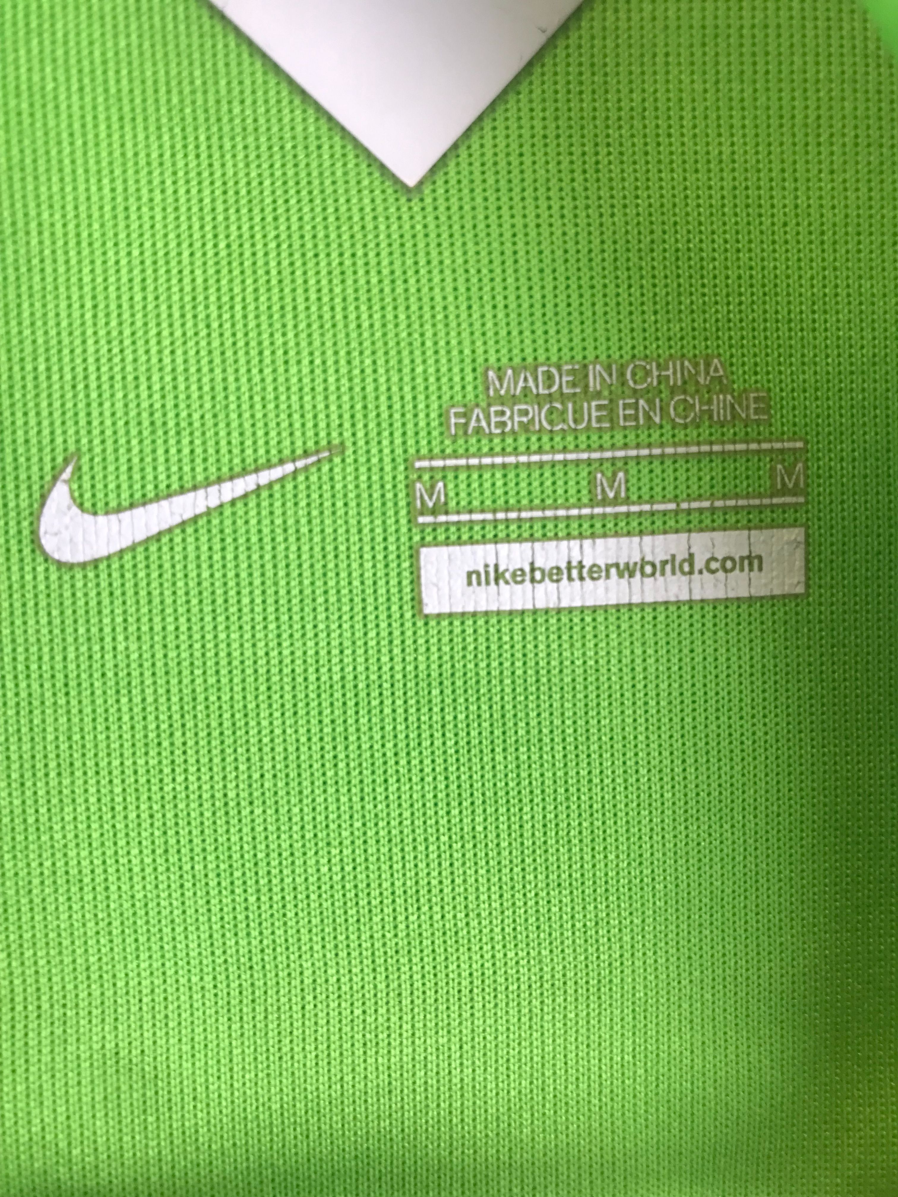 Veste de sport vert fluo - Nike - M - Très bon état - Photo 4