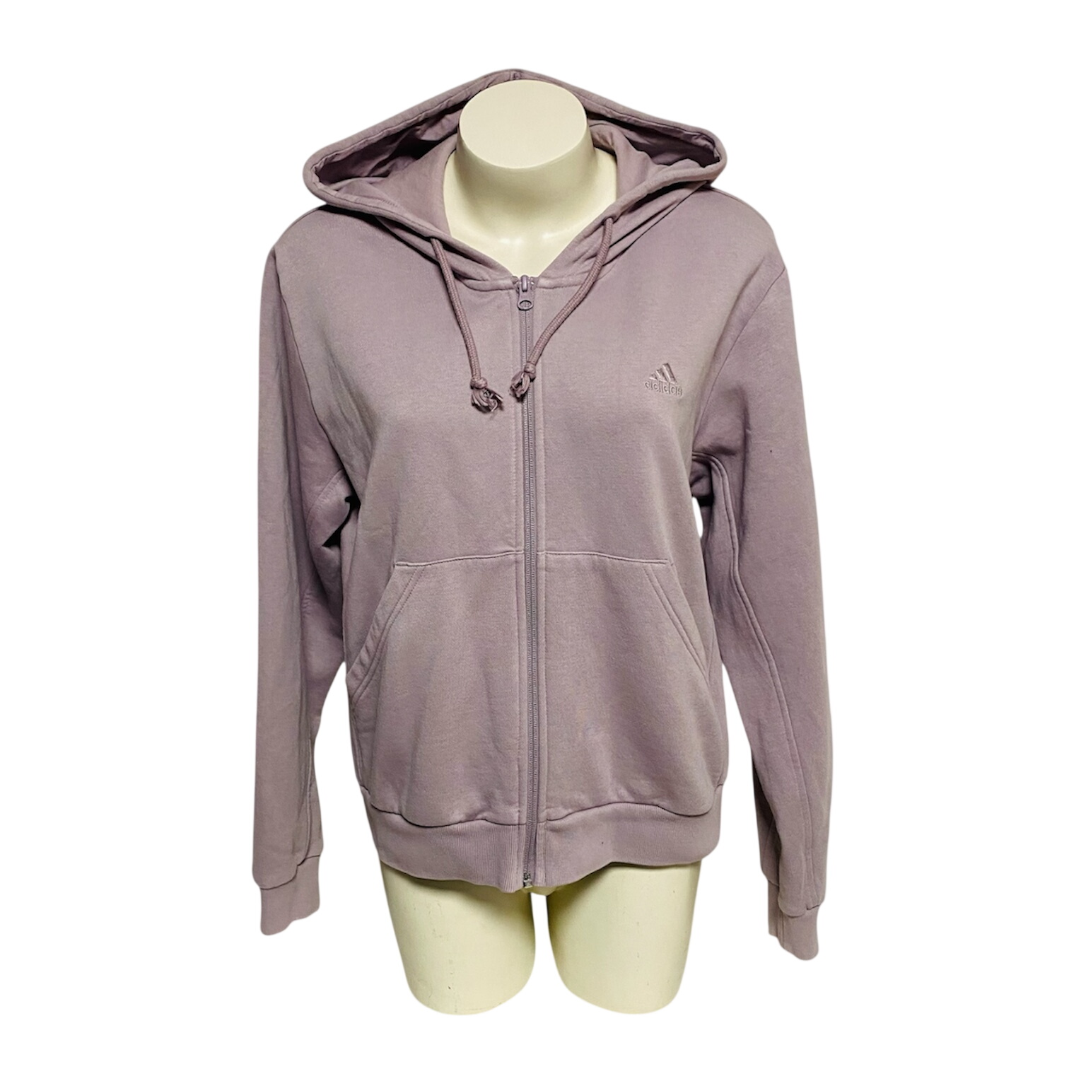 Acheter Sweat femme à capuche entièrement zippée - Adidas - L(44/46) - 12,00 € Sweat femme à capuche entièrement zippée - Adidas - L(44/46) - reconditionné disponible sur Label Emmaüs