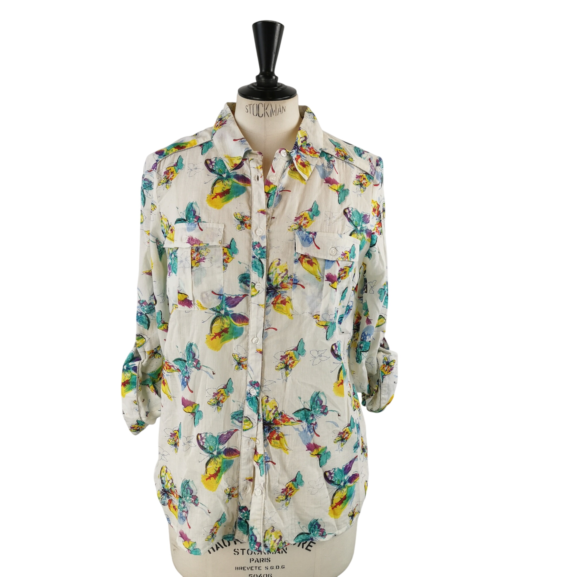 Chemise RIU 38  papillon - Jacqueline Riu - Modalova