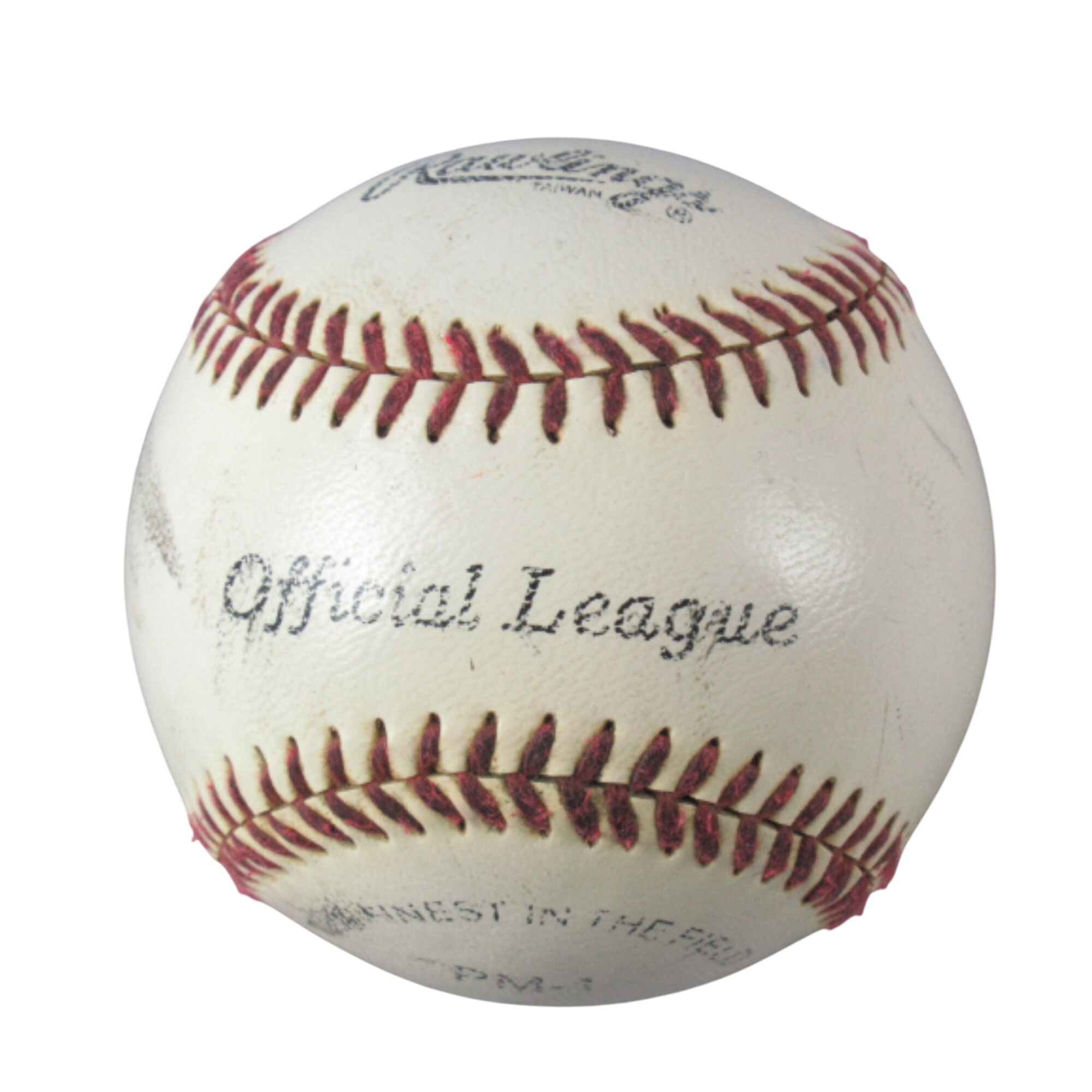 Balle de baseball vintage Rawlings Official League PM-1 Bon état -  reconditionné disponible sur Label Emmaüs