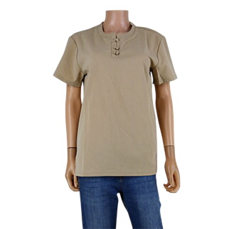 T-shirt beige imprim - taille M - han ming xuan - Modalova